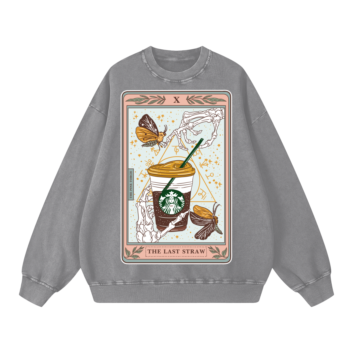 The Last Straw // Snow Washed Oversized Sweatshirt