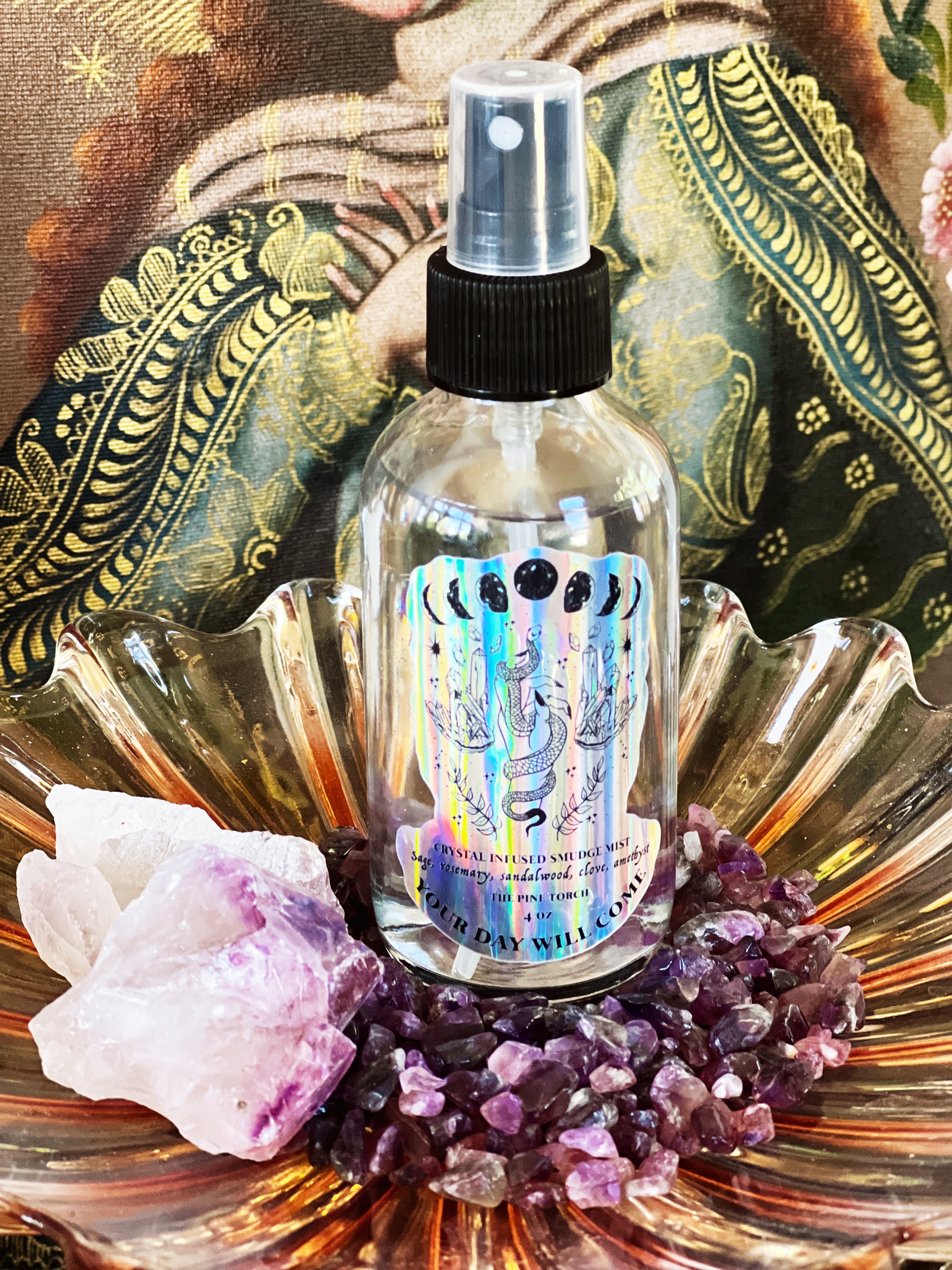 YOUR DAY WILL COME << CRYSTAL INFUSED SMUDGE MIST >>