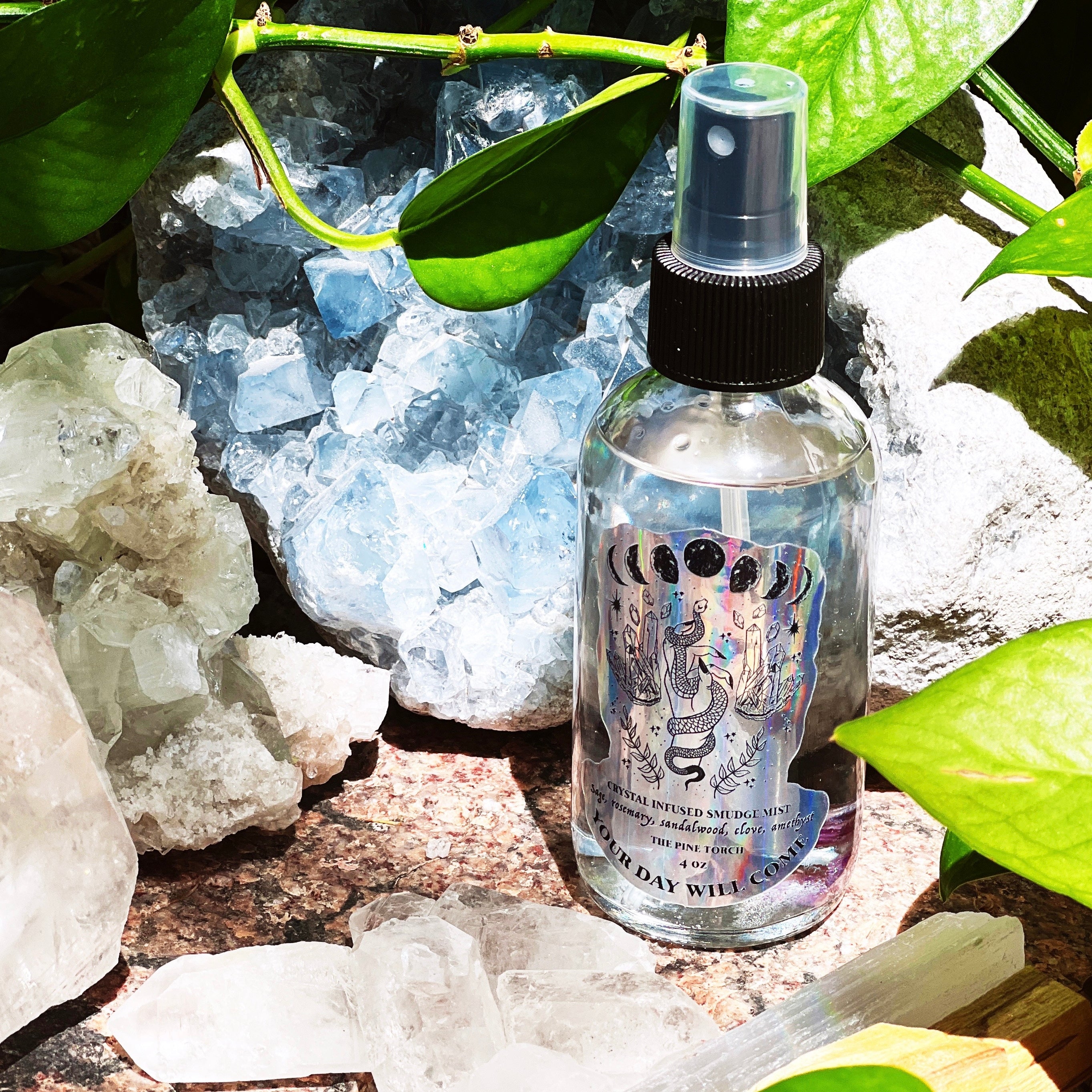 YOUR DAY WILL COME << CRYSTAL INFUSED SMUDGE MIST >>