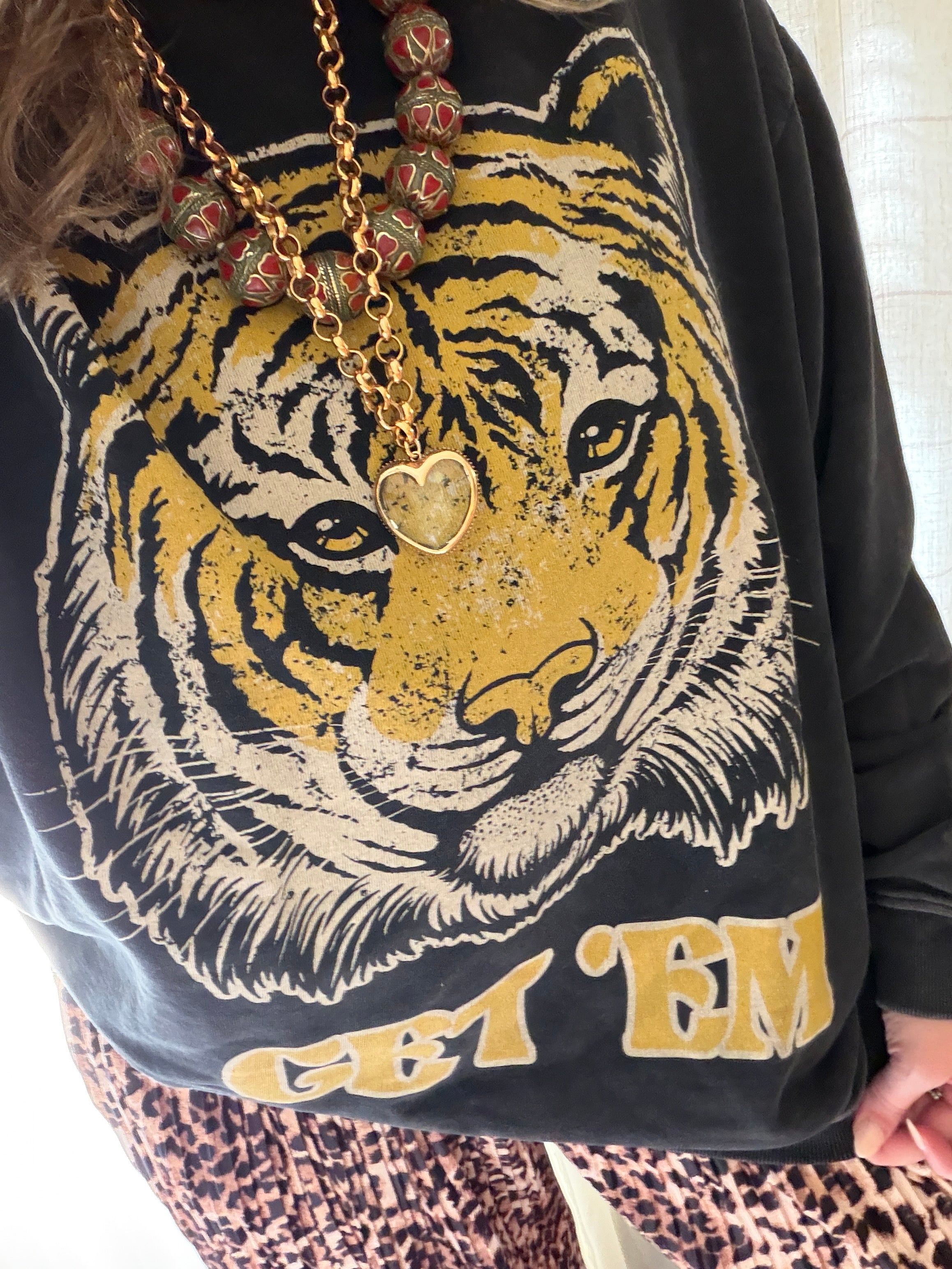 Get 'Em // Snow Washed Oversized Sweatshirt