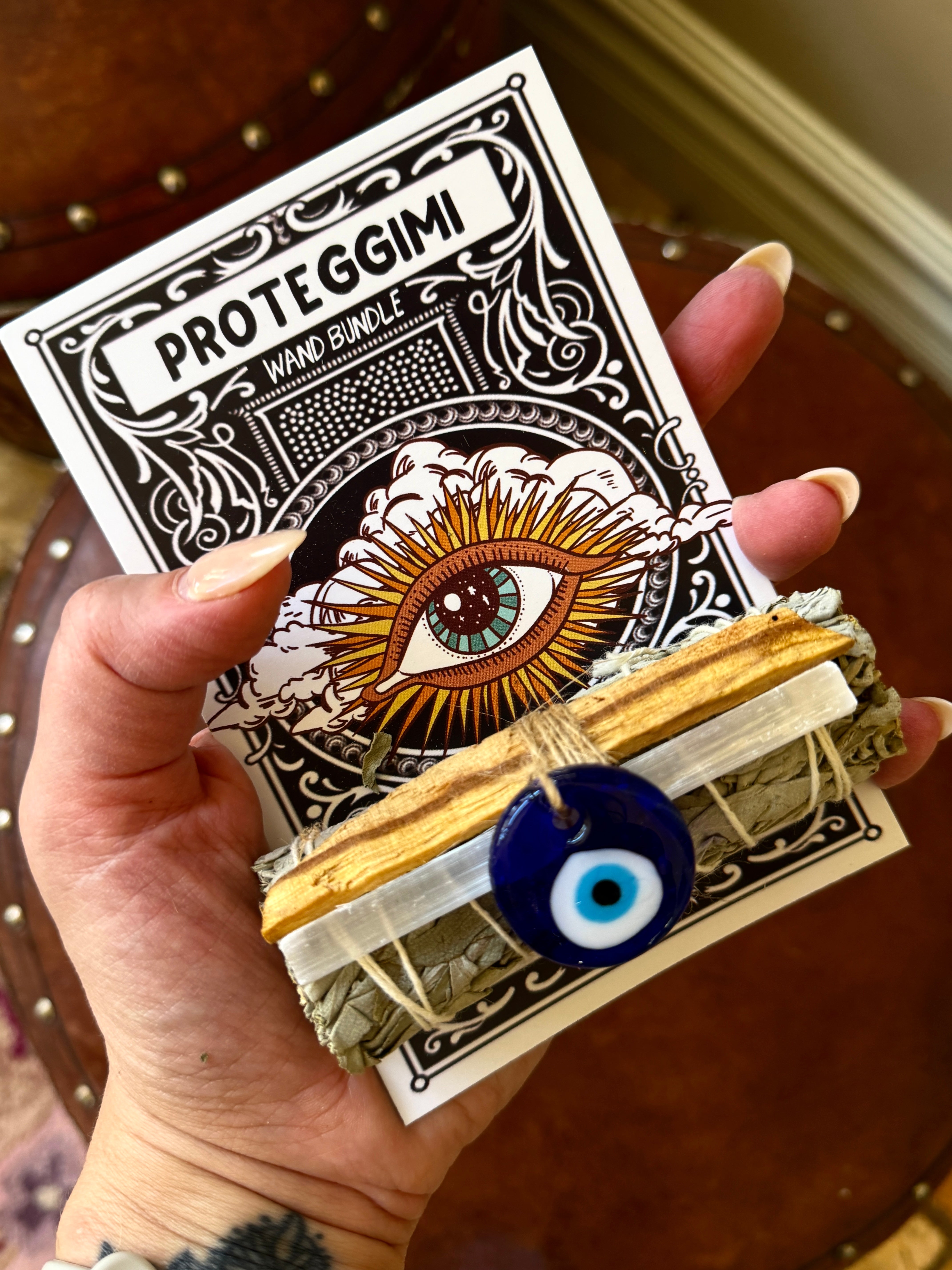 PROTEGGIMI // SAGE, PALO SANTO, SELENITE BUNDLE