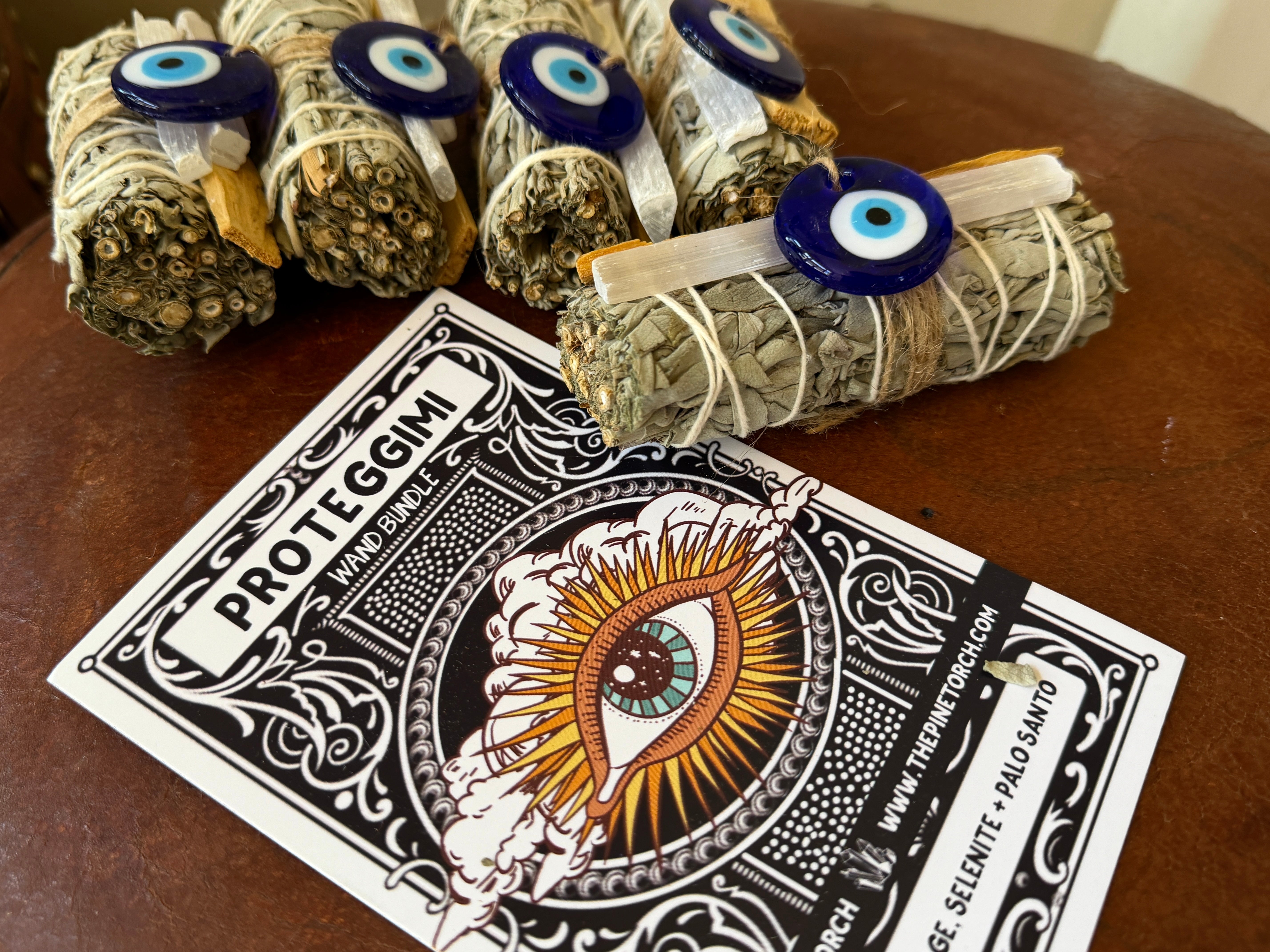 PROTEGGIMI // SAGE, PALO SANTO, SELENITE BUNDLE