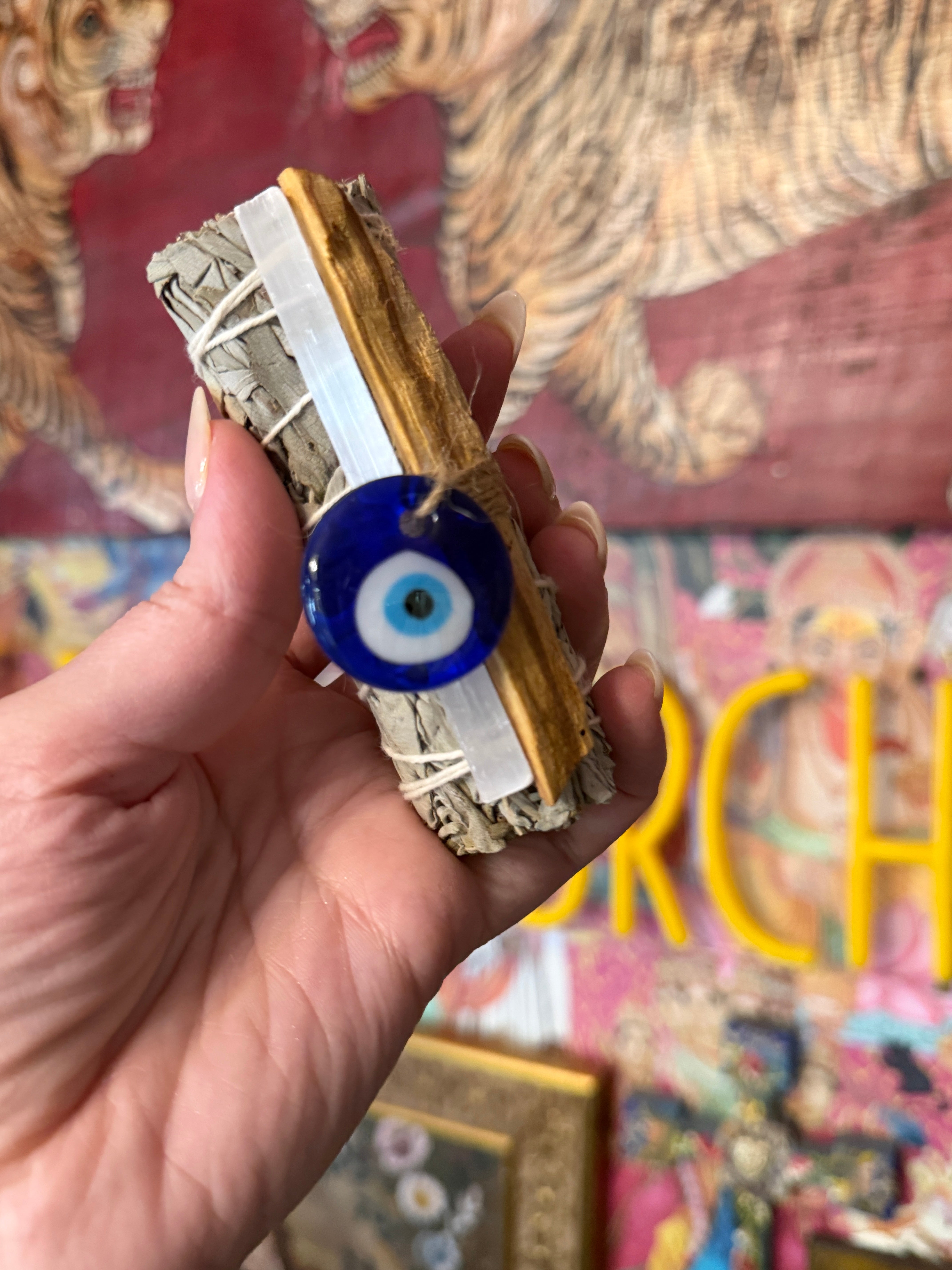 PROTEGGIMI // SAGE, PALO SANTO, SELENITE BUNDLE