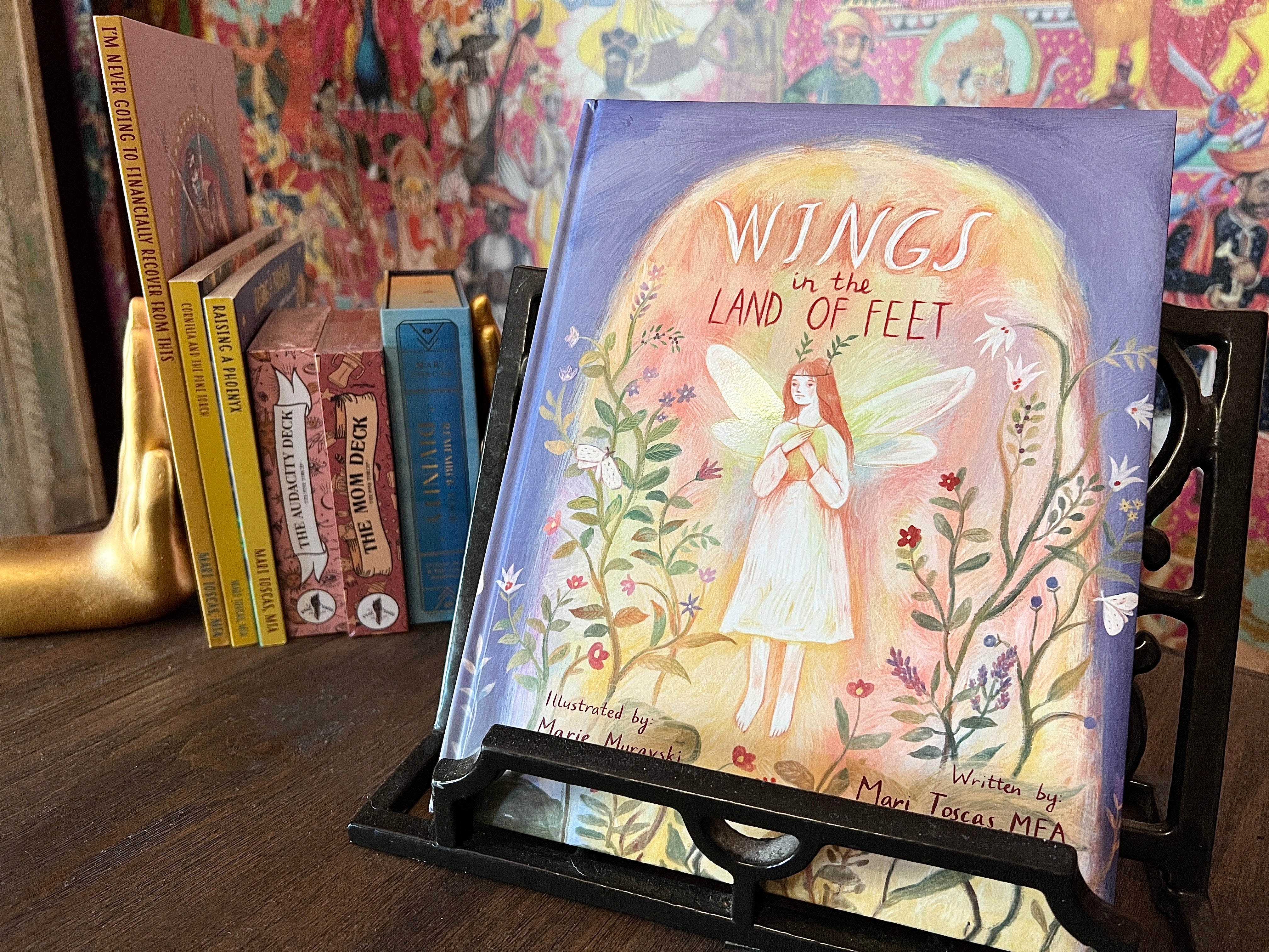« WINGS IN THE LAND OF FEET » HARDCOVER BOOK