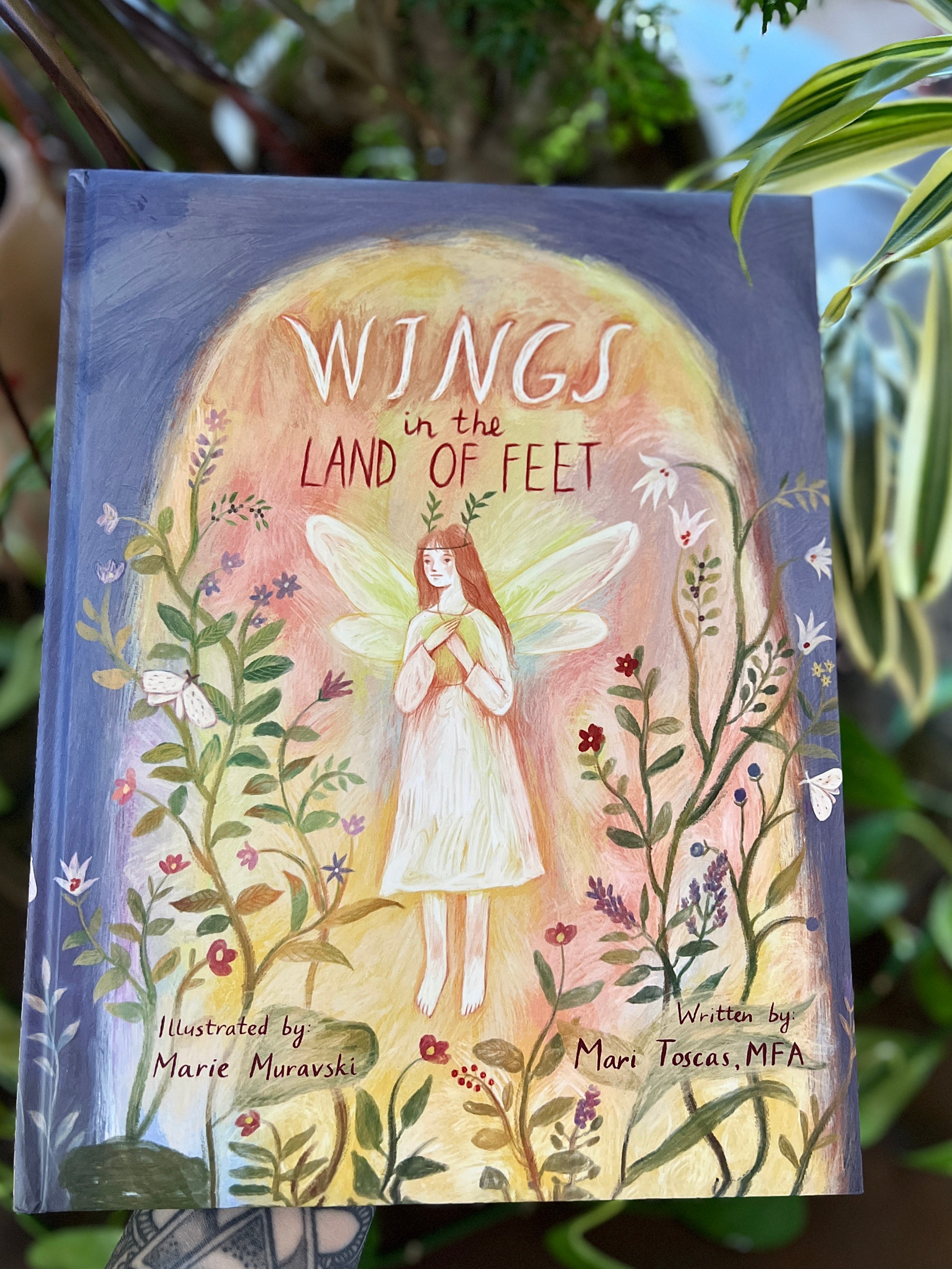 « WINGS IN THE LAND OF FEET » HARDCOVER BOOK