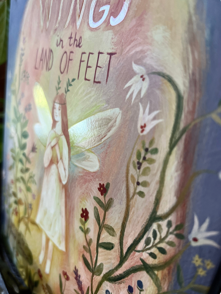 Wings in the Land of Feet // Hardcover Book