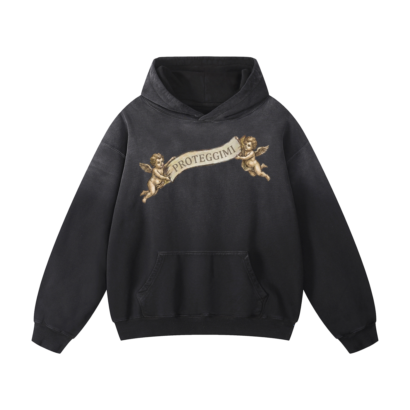 Proteggimi // Heavyweight Sunfade Oversized Hoodie