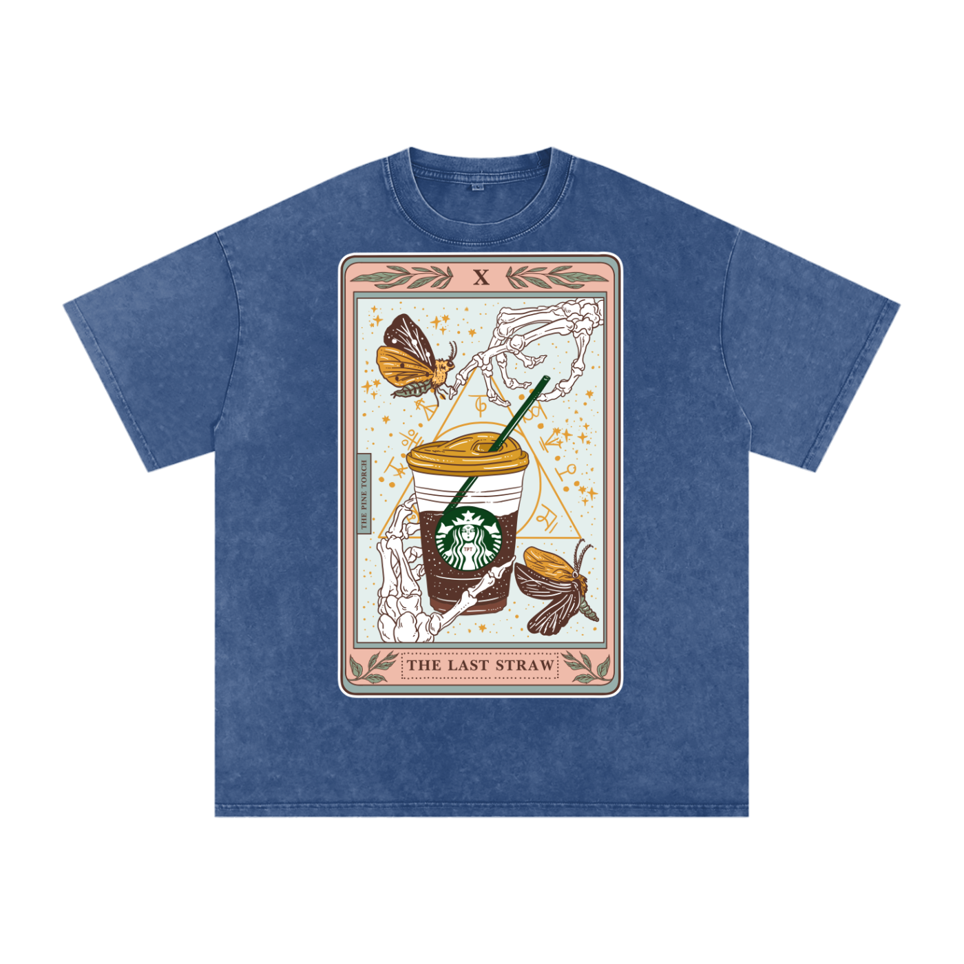 The Last Straw // Snow Washed Oversized Cotton T-Shirt