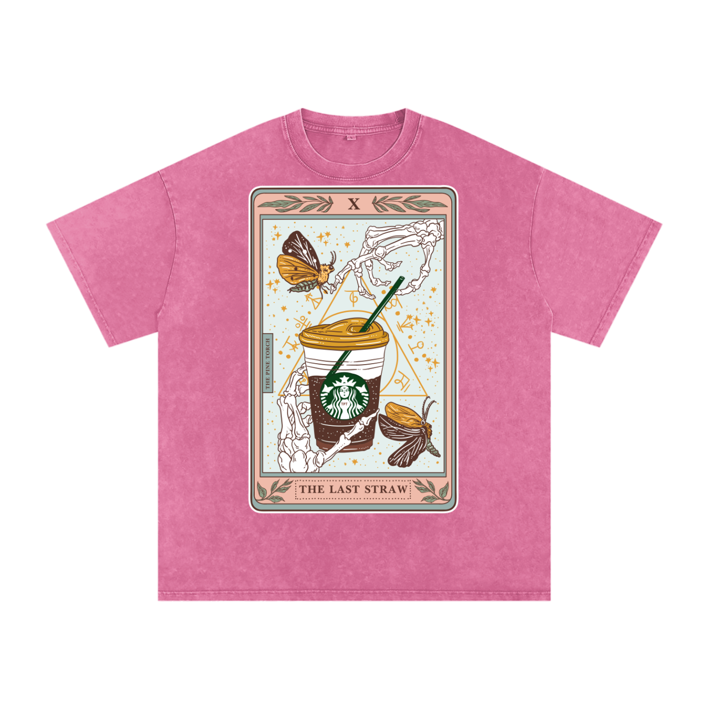 The Last Straw // Snow Washed Oversized Cotton T-Shirt
