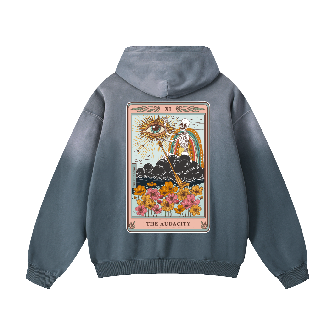 The Audacity // Heavyweight Sunfade Oversized Hoodie