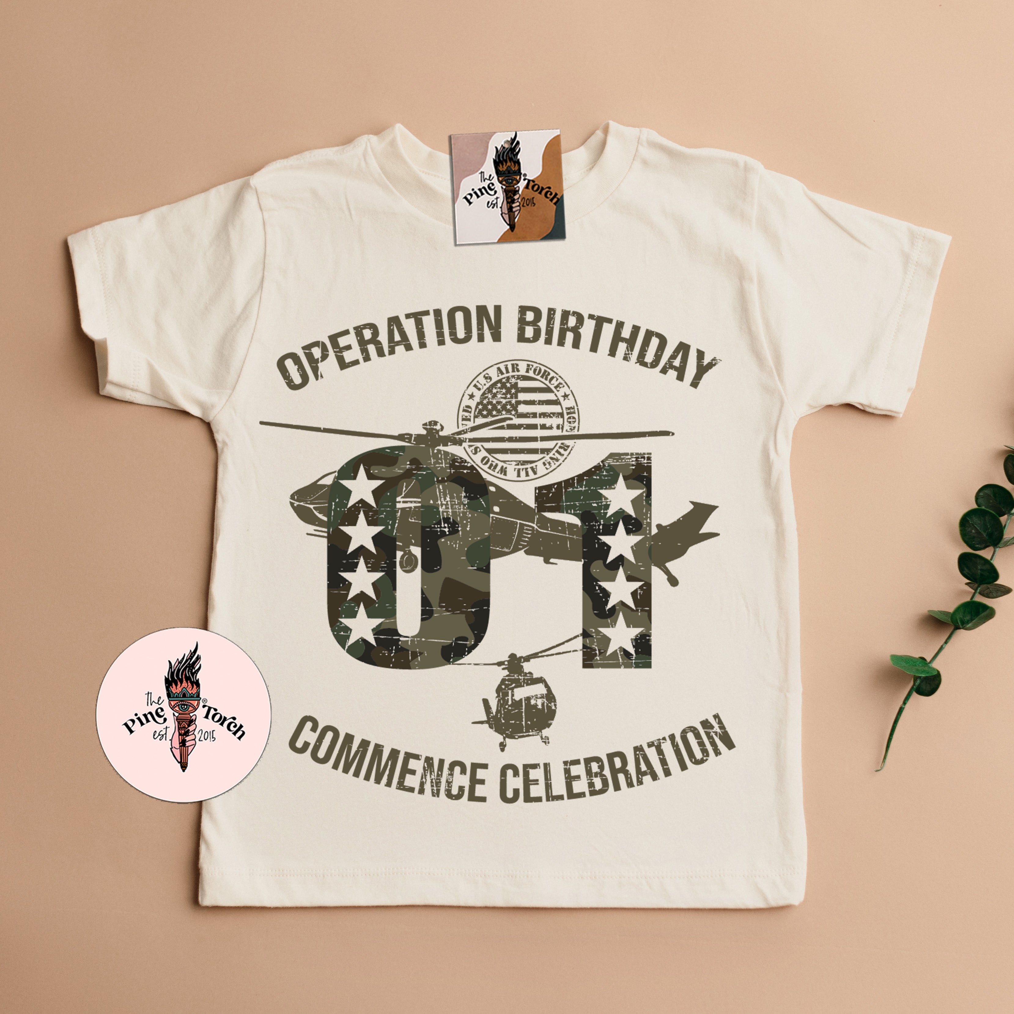 « OPERATION FIRST BIRTHDAY » KID'S TEE