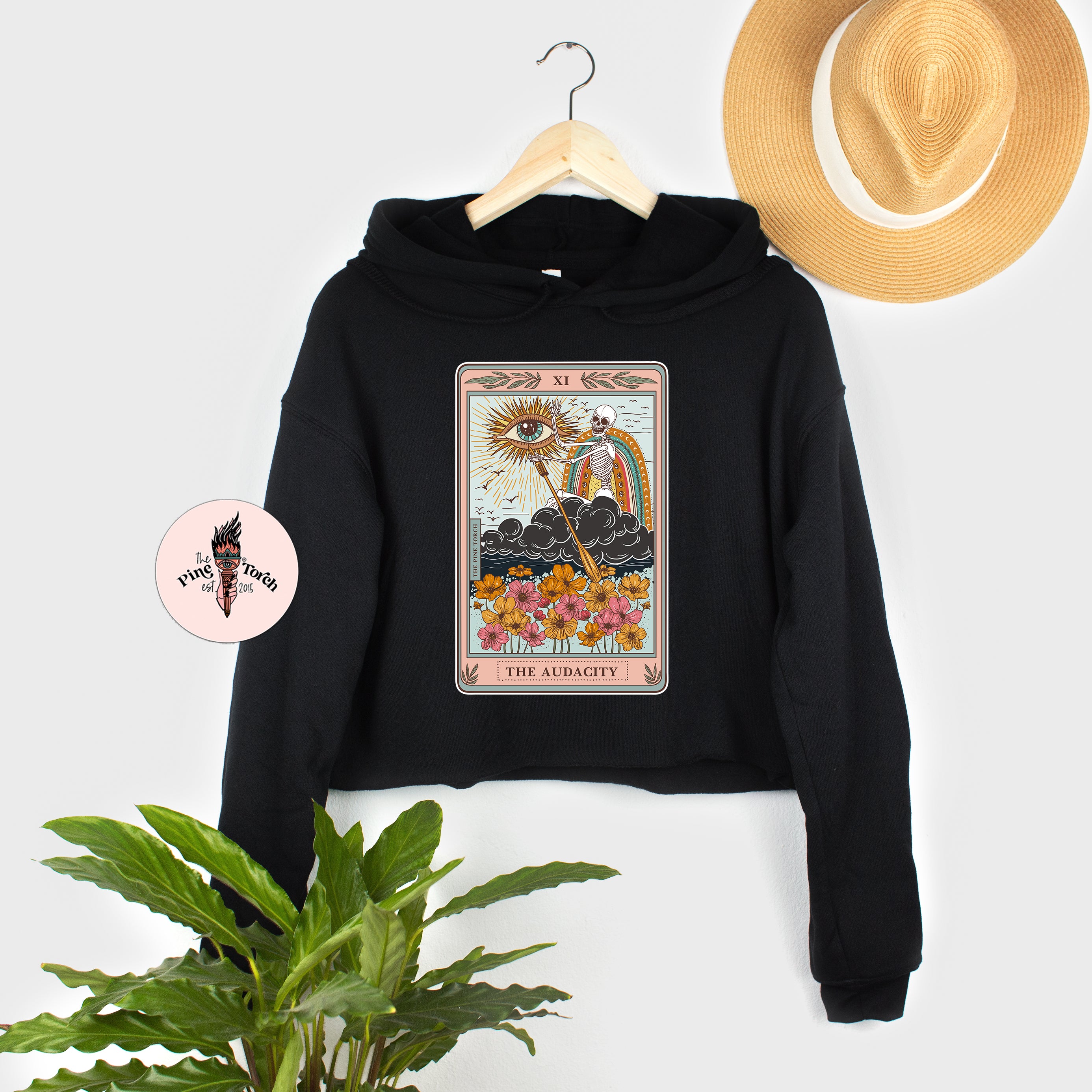 THE AUDACITY // CROP HOODIE