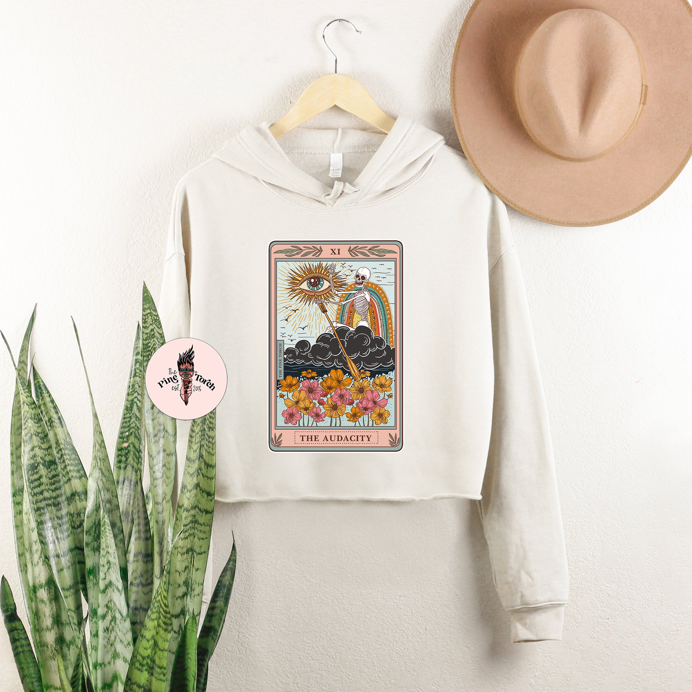 THE AUDACITY // CROP HOODIE
