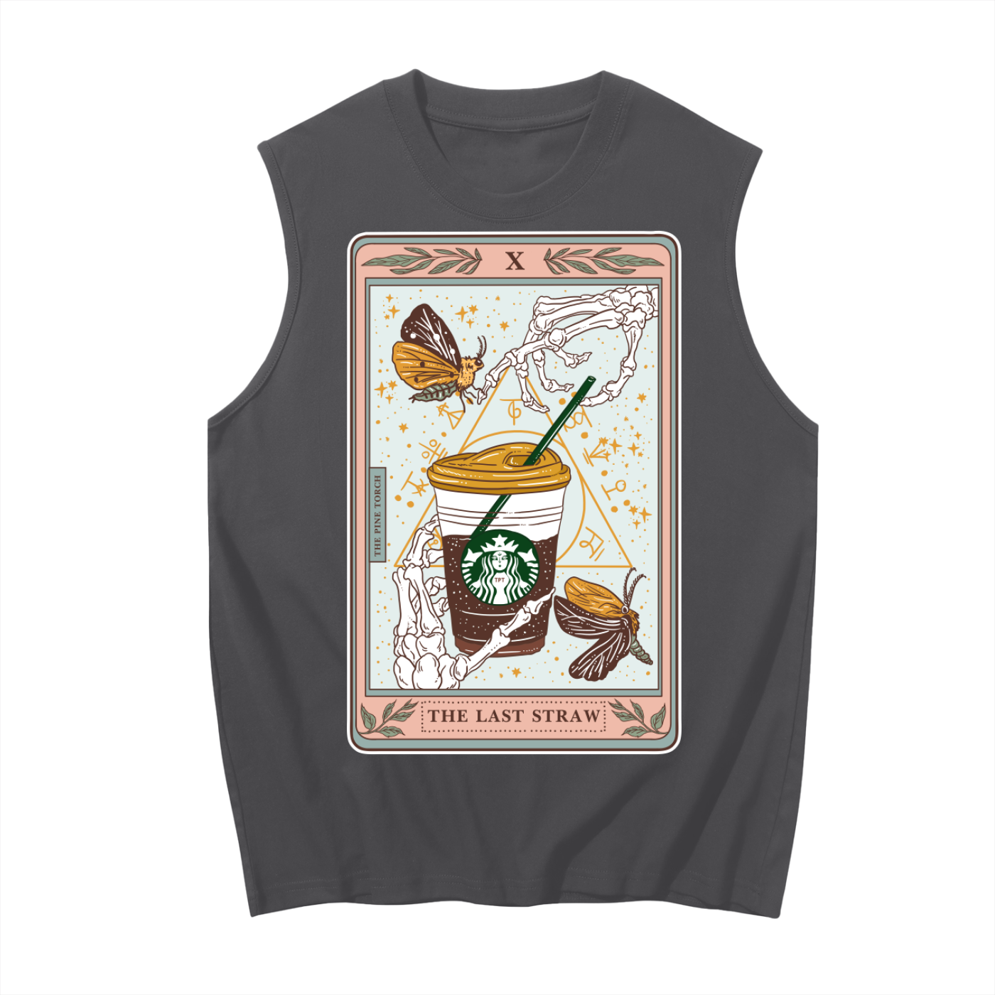 The Last Straw // Unisex Boxy Cotton Tank