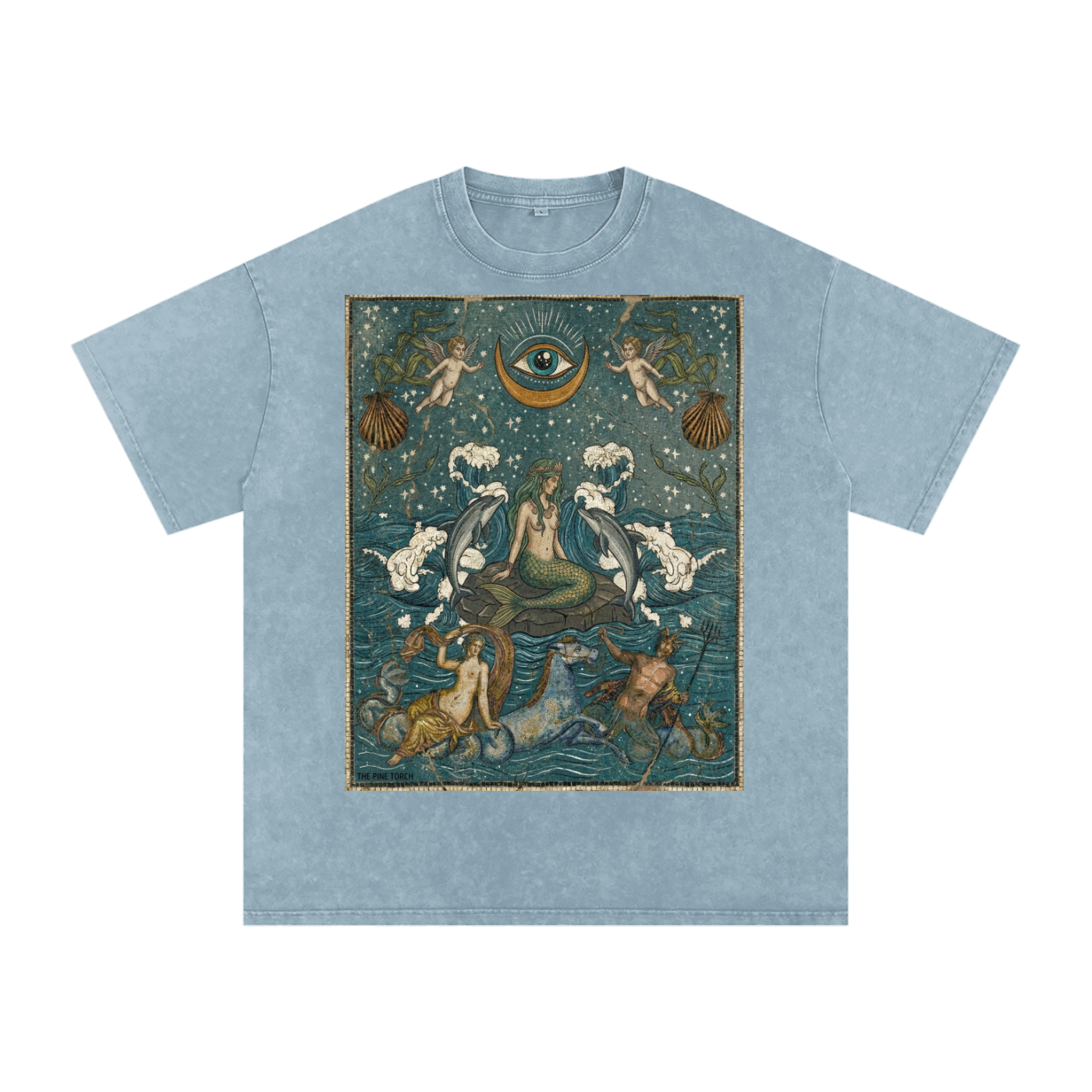 Sea Ménagère // Snow Washed Oversized Cotton T-Shirt