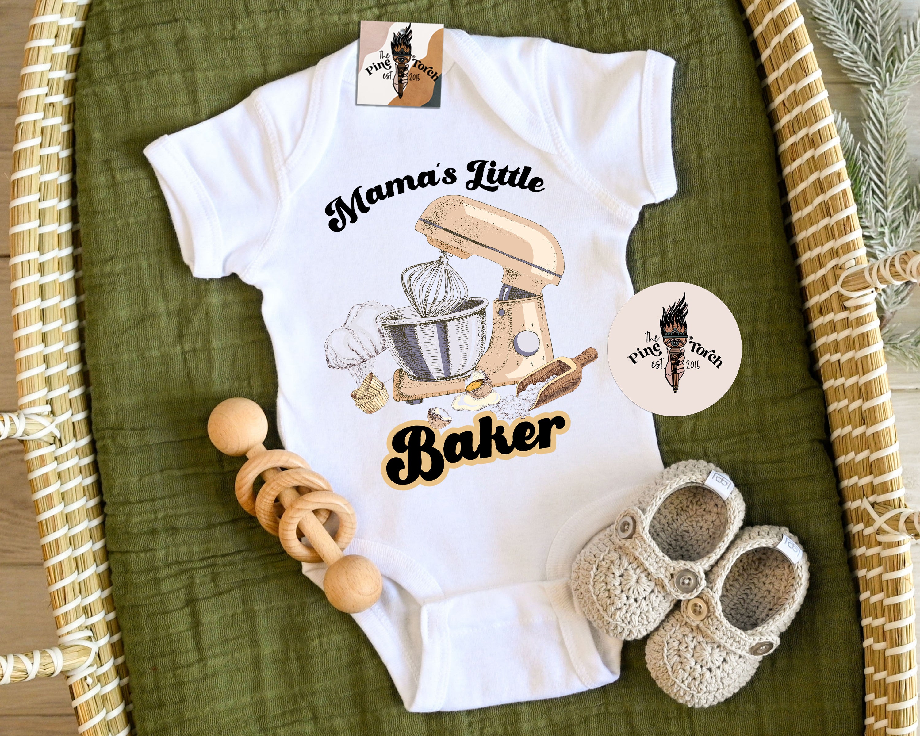 « MOMMY'S LITTLE BAKER » BODYSUIT