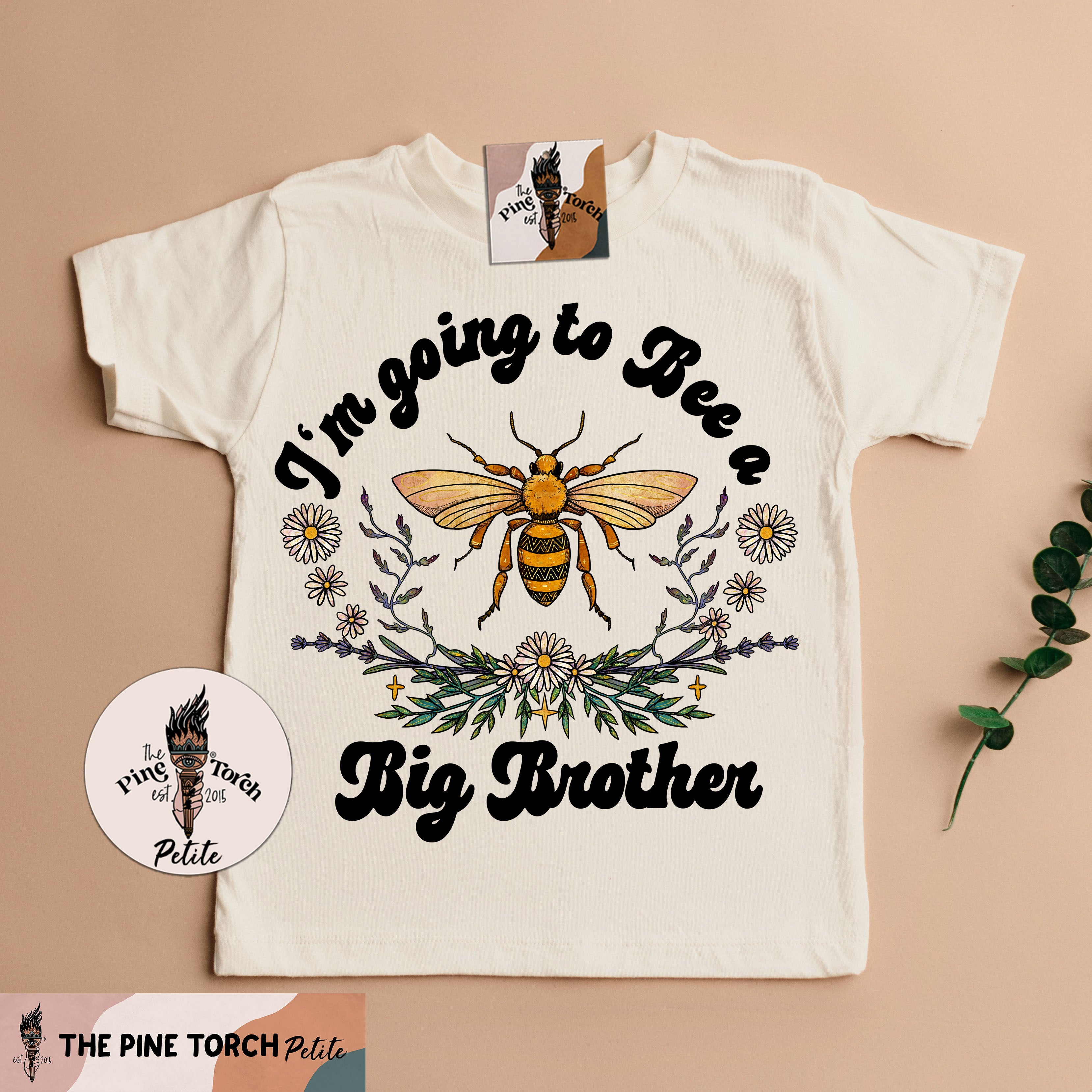 « I'M GOING TO BEE A BIG BROTHER » KID'S TEE