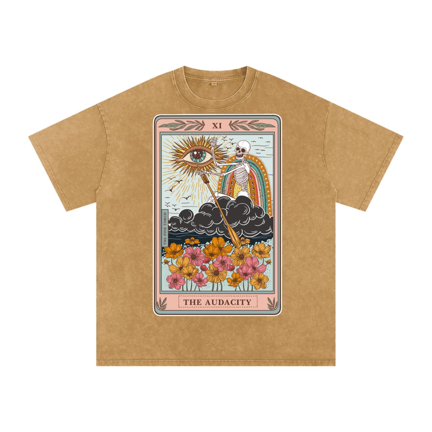The Audacity // Snow Washed Oversized Cotton T-Shirt