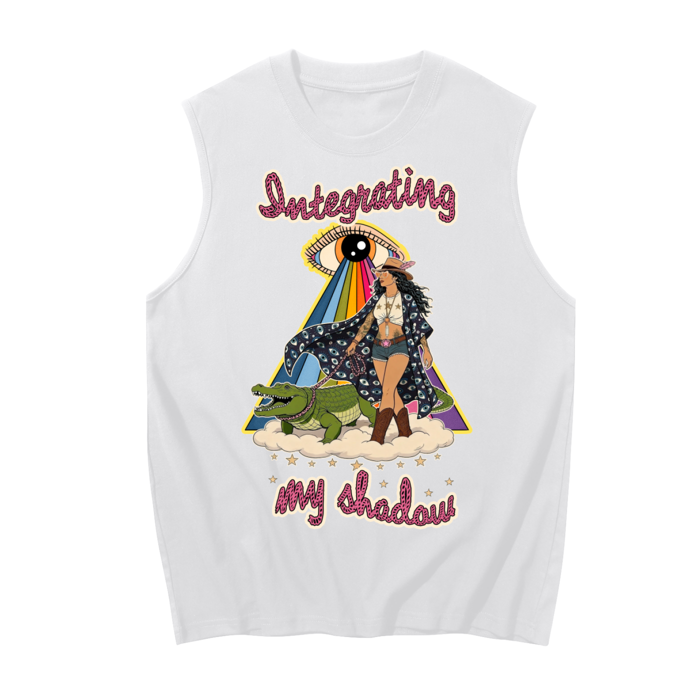 Integrating My Shadow // Unisex Boxy Tank