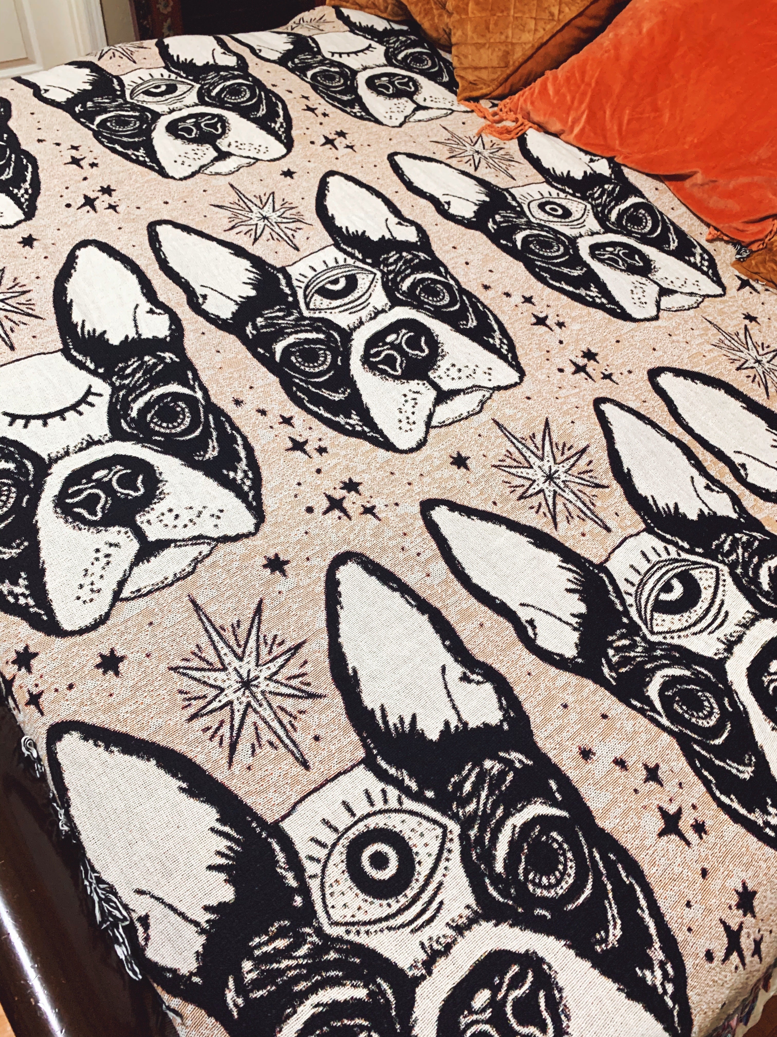 LIKE A BOSS // WOVEN FRINGE BLANKET