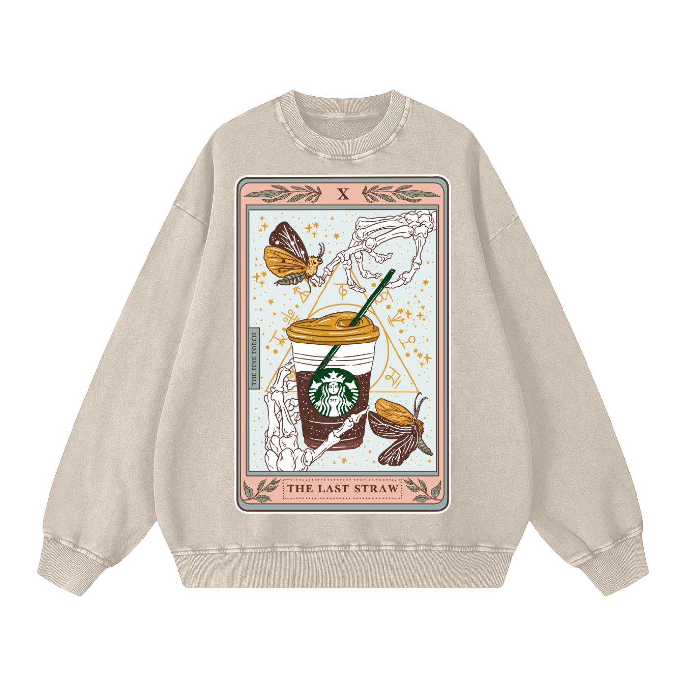 The Last Straw // Snow Washed Oversized Sweatshirt