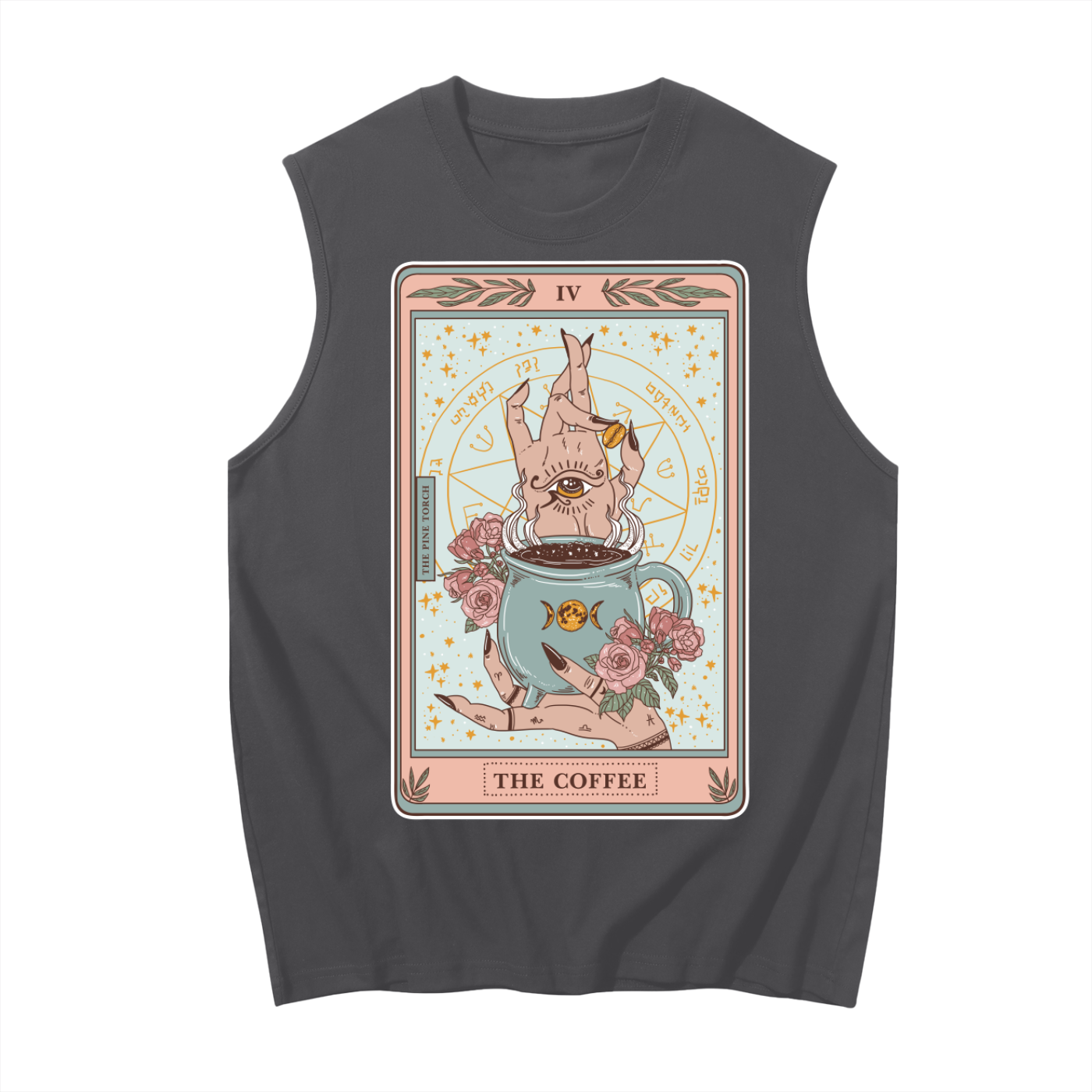 The Coffee // Unisex Boxy Cotton Tank
