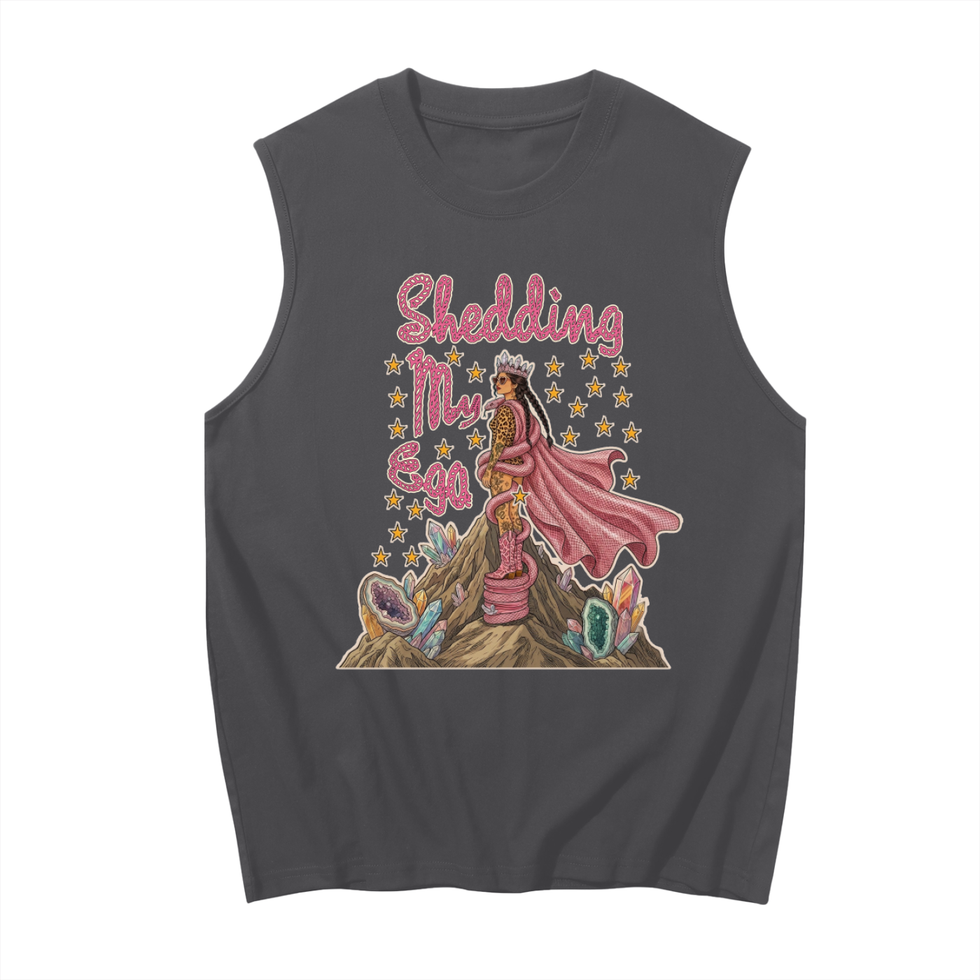 Shedding My Ego // Unisex Boxy Tank