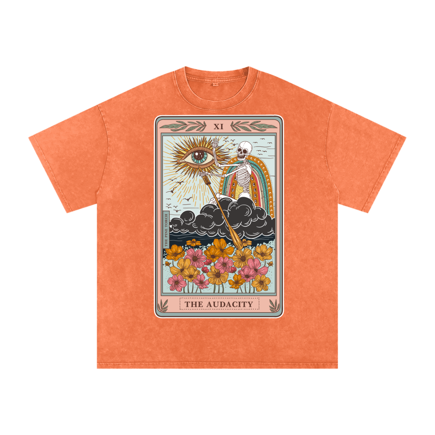 The Audacity // Snow Washed Oversized Cotton T-Shirt