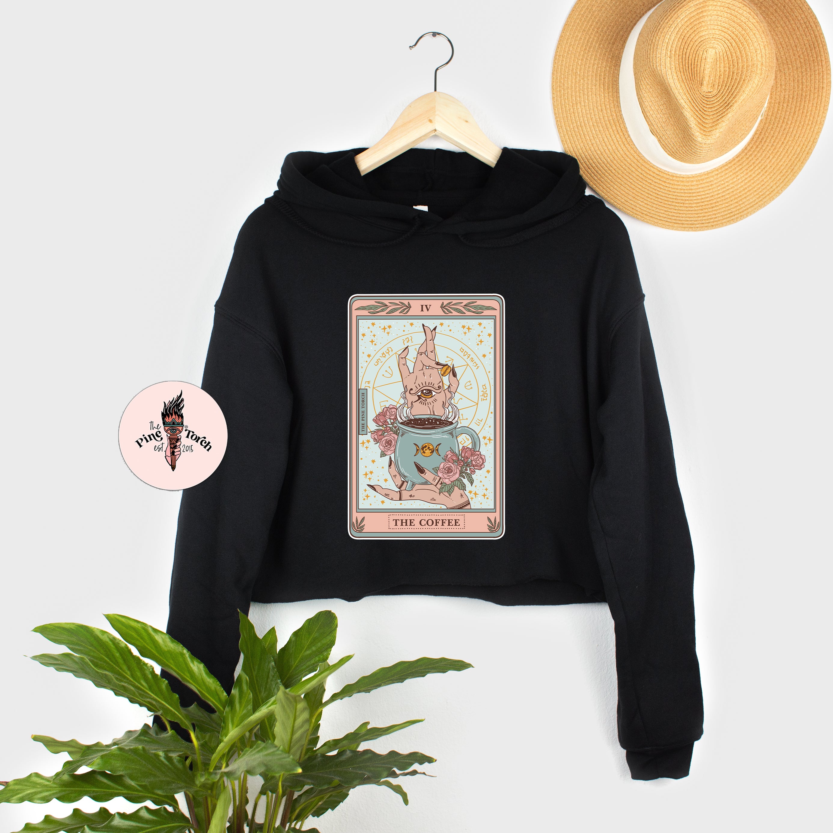 THE COFFEE // CROP HOODIE