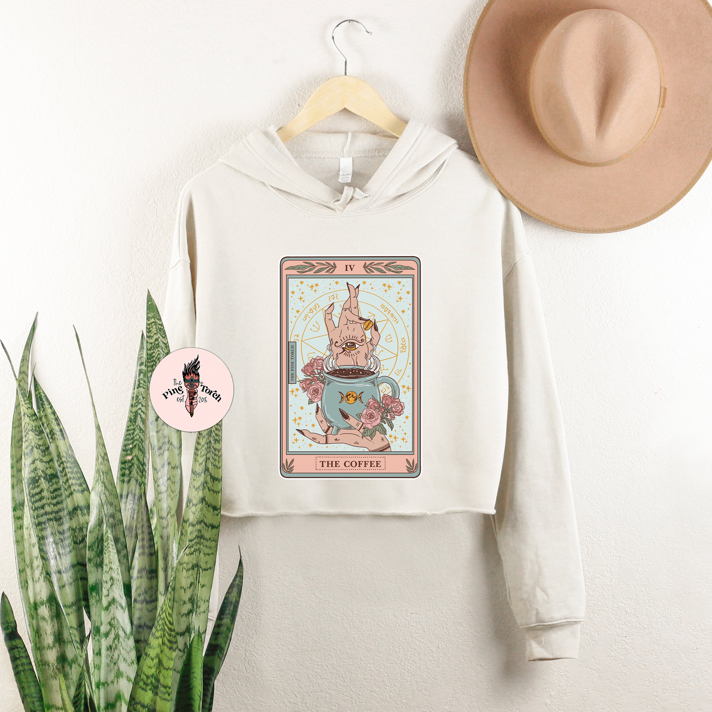 THE COFFEE // CROP HOODIE