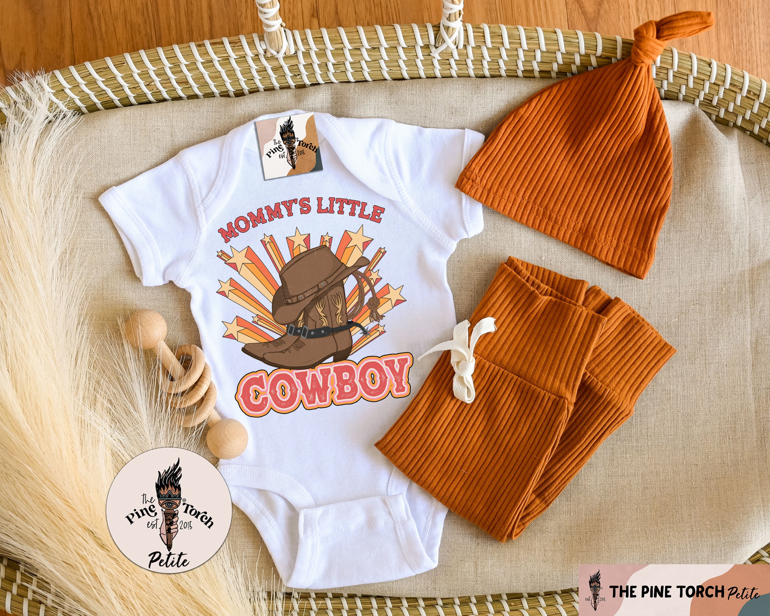 « PERSONALIZED COWGIRL » BODYSUIT