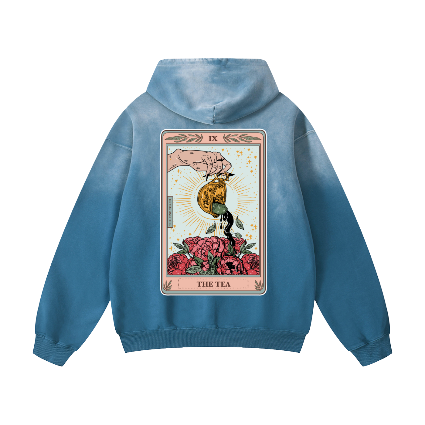 The Tea // Heavyweight Sunfade Oversized Hoodie