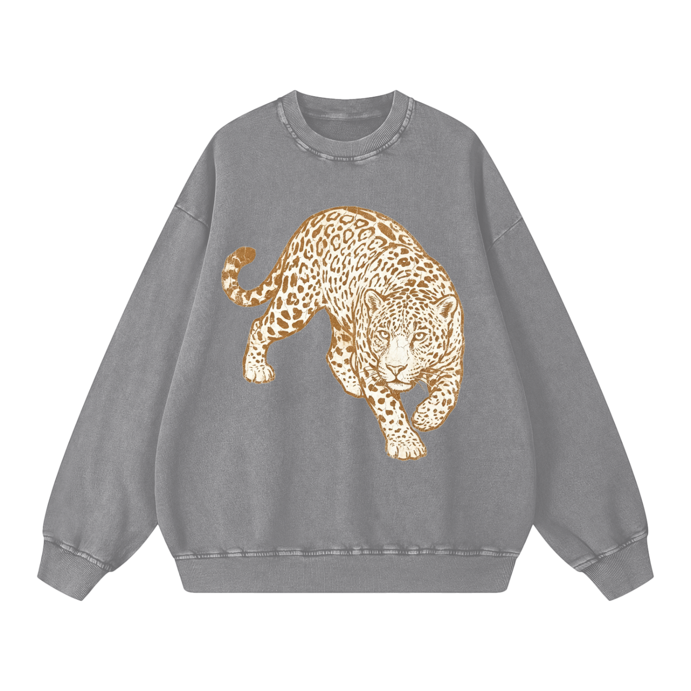 On the Prowl // Snow Washed Oversized Sweatshirt