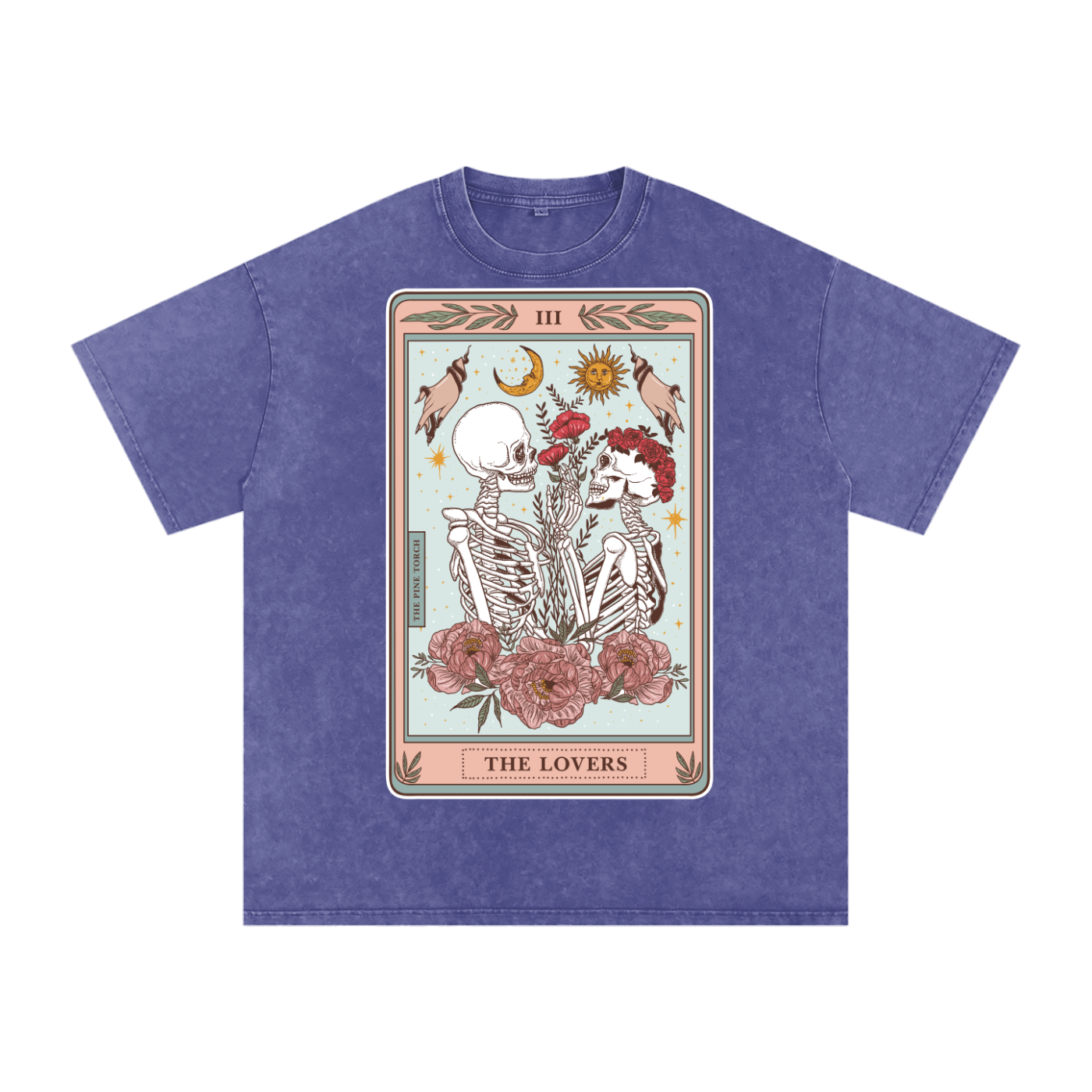 The Lovers // Snow Washed Oversized Cotton T-Shirt