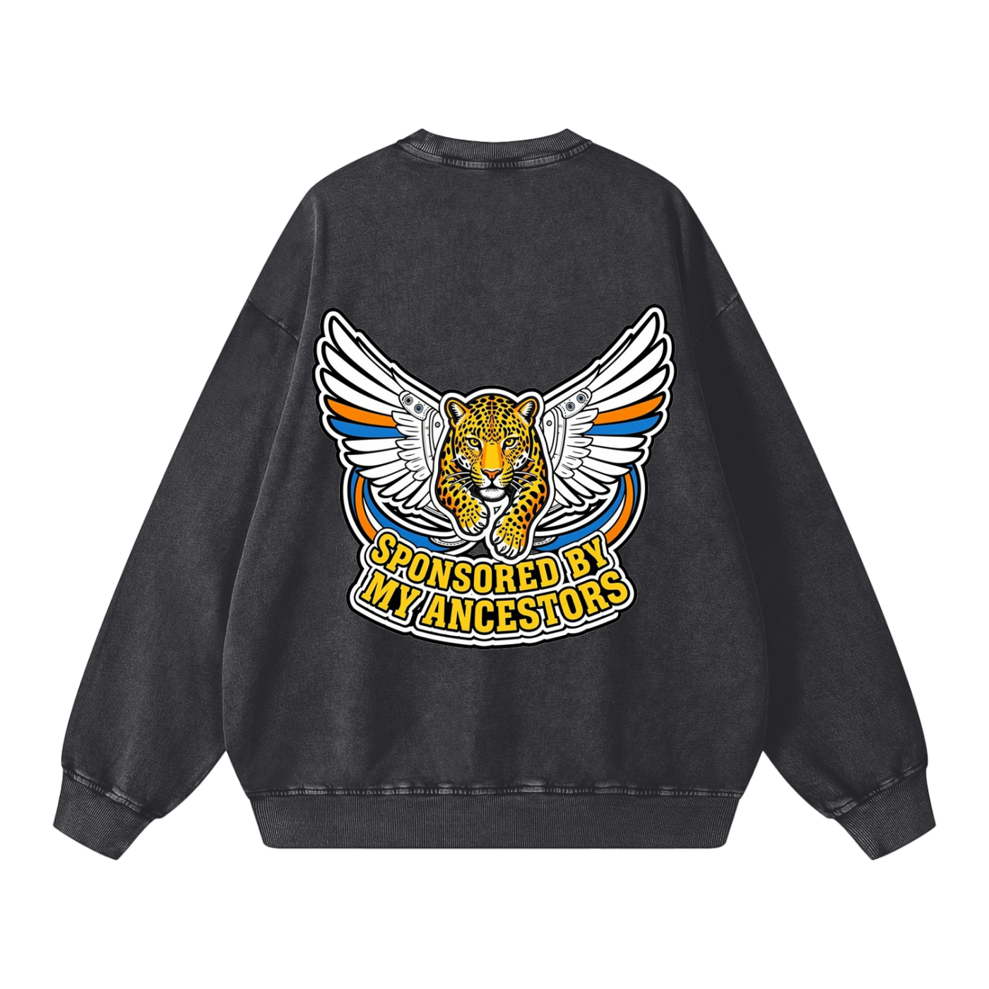 Sponsored by My Ancestors // Snow Washed Oversized Sweatshirt