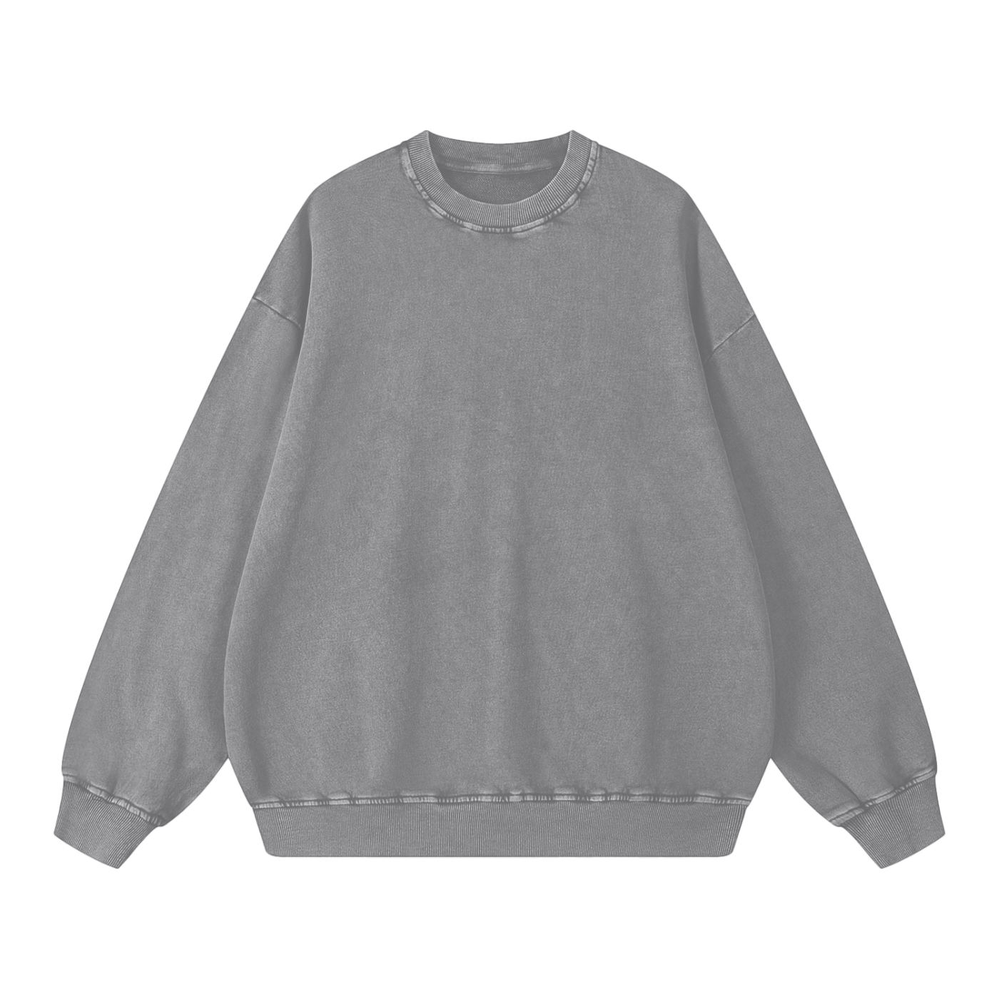 It's Always Darkest Before Dawn // Snow Washed Oversized Sweatshirt
