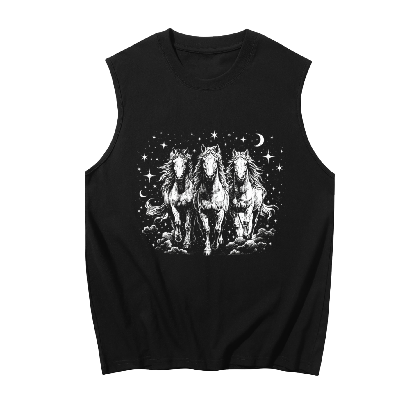 Year of the Fire Horse // Unisex Boxy Tank