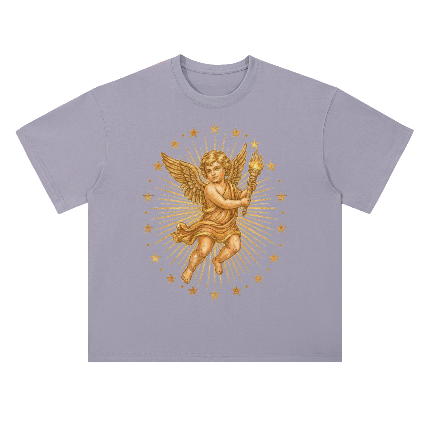 Cherub Milagro // Heavyweight Drop Shoulder Cotton T-Shirt