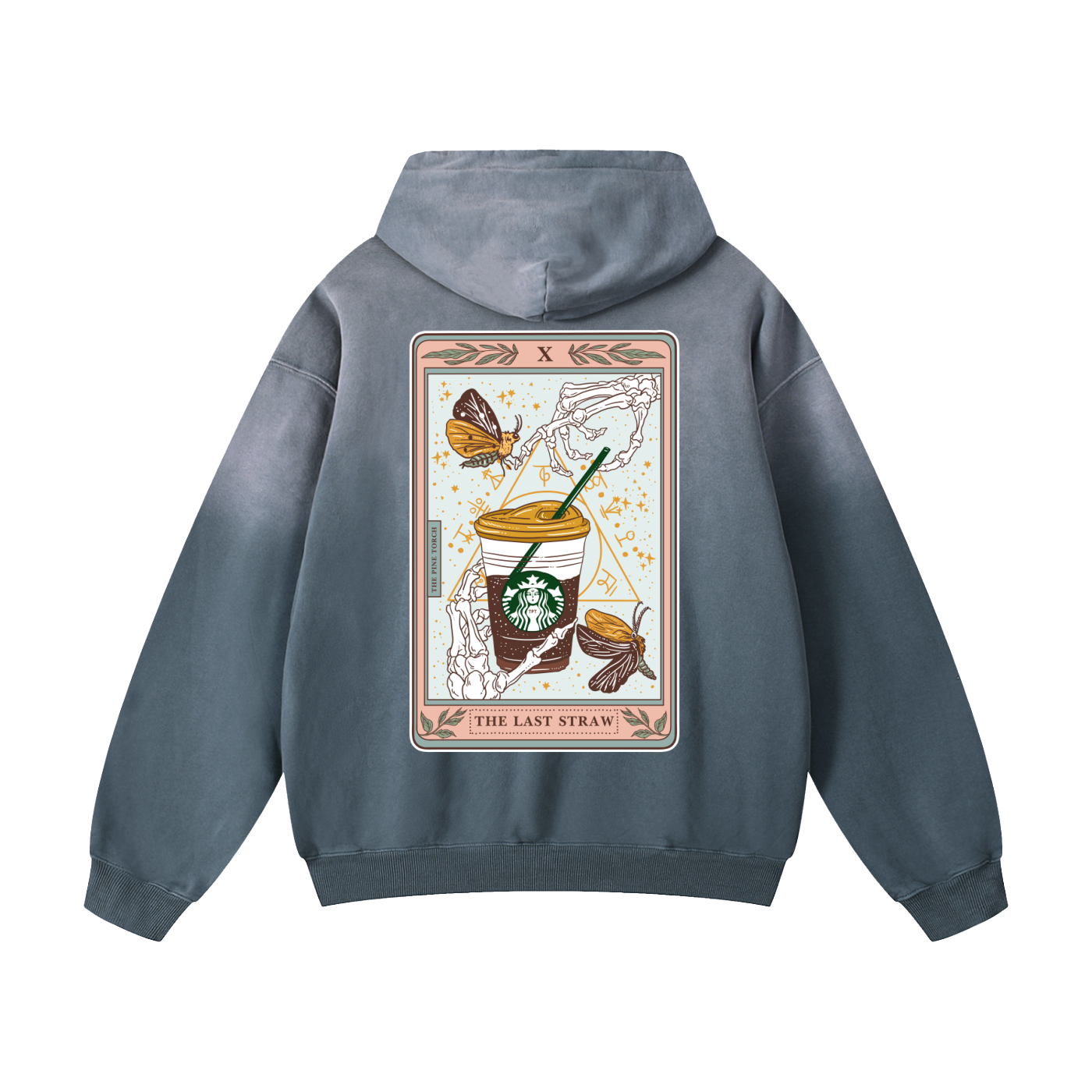 The Last Straw // Heavyweight Sunfade Oversized Hoodie