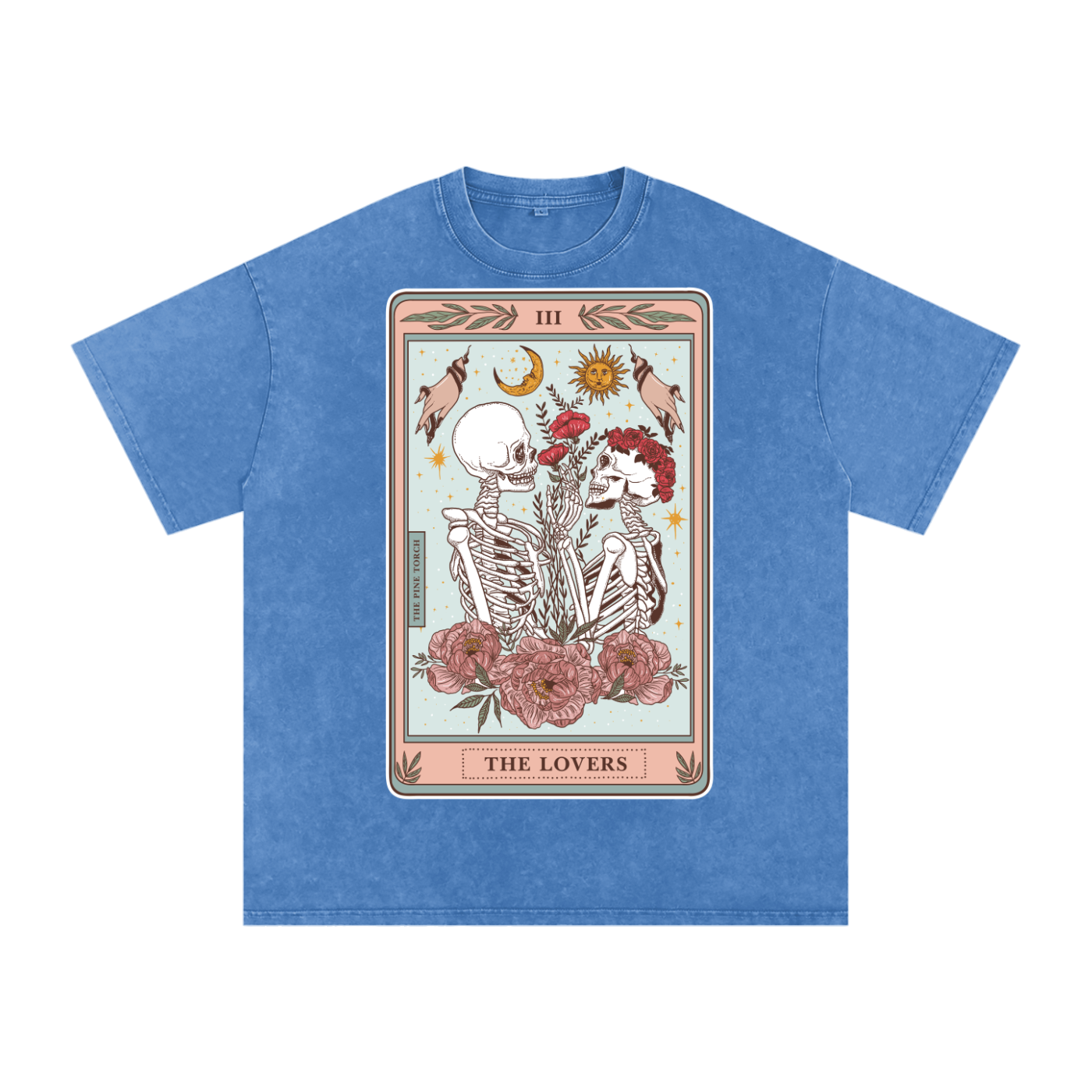 The Lovers // Snow Washed Oversized Cotton T-Shirt