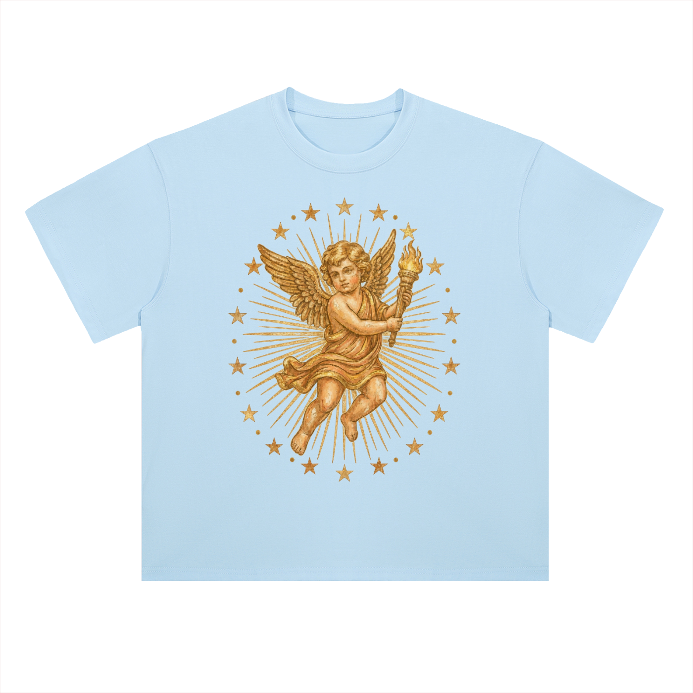 Cherub Milagro // Heavyweight Drop Shoulder Cotton T-Shirt
