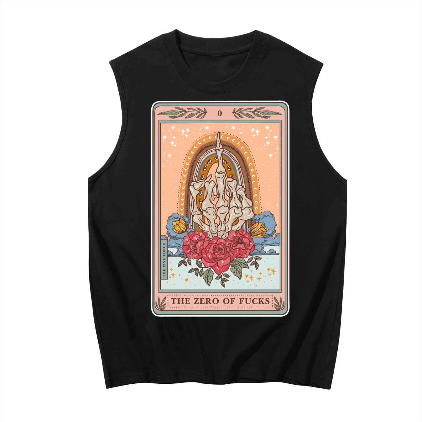 The Zero of Fucks // Unisex Boxy Cotton Tank