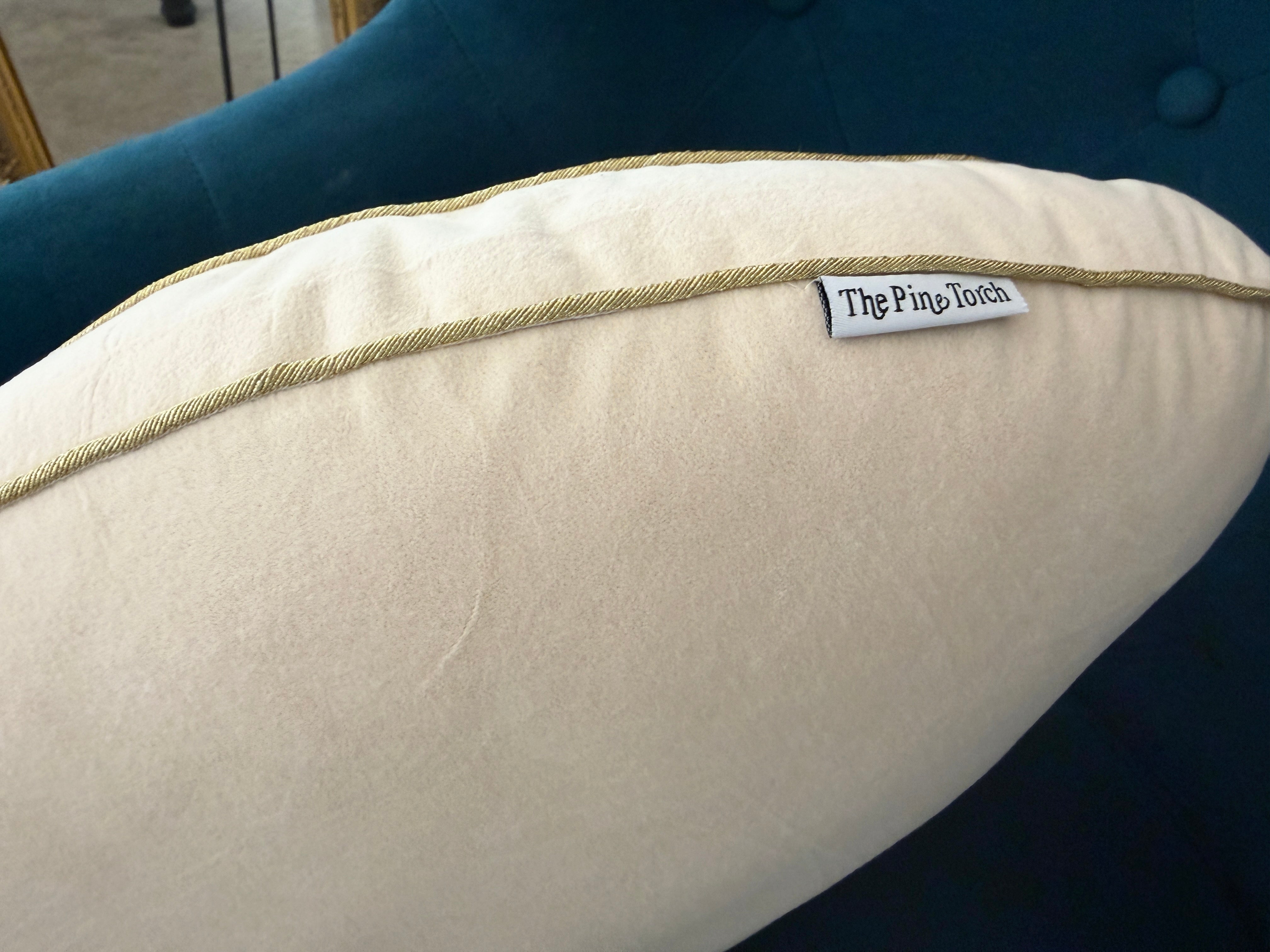 << EVIL EYE >> OVERSIZED PLUSH EMBROIDERED PILLOW
