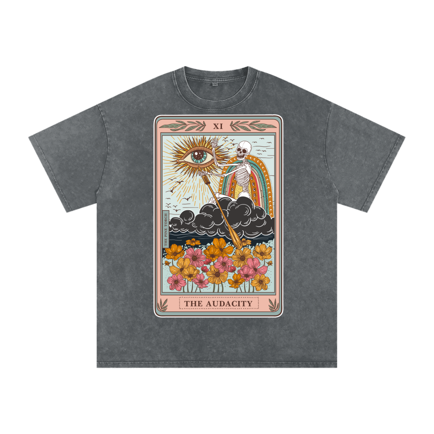 The Audacity // Snow Washed Oversized Cotton T-Shirt