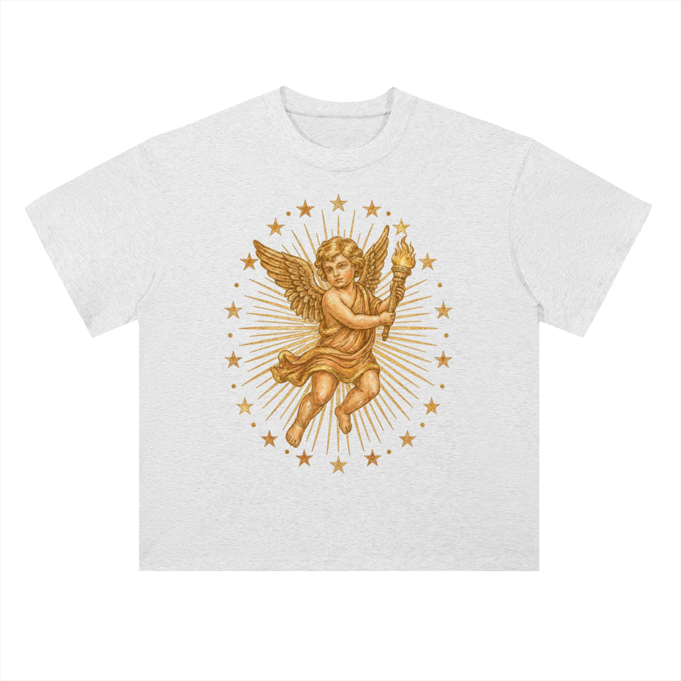 Cherub Milagro // Heavyweight Drop Shoulder Cotton T-Shirt
