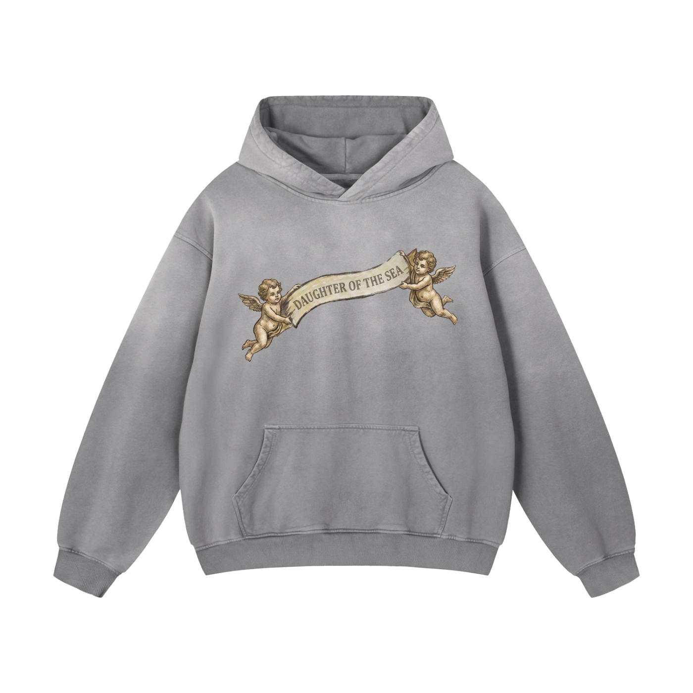 Daughter of the Sea // Heavyweight Sunfade Oversized Hoodie