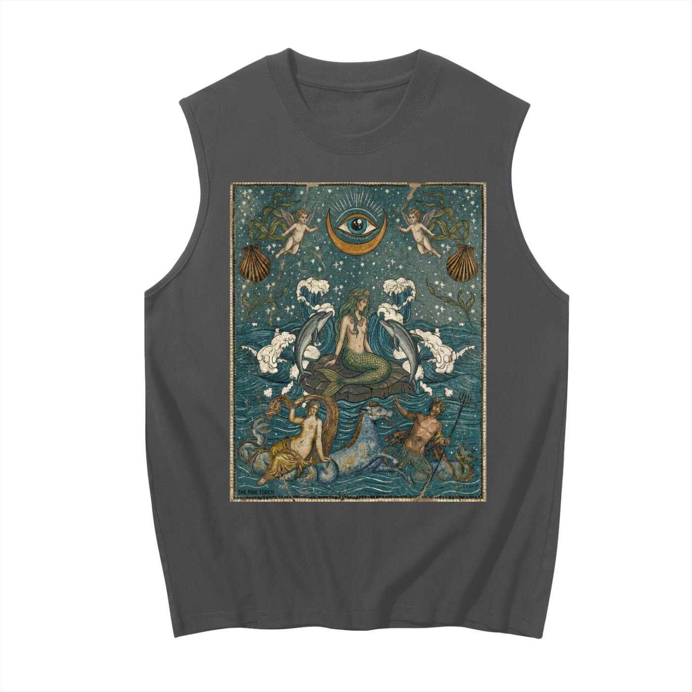 Sea Ménagère // Unisex Boxy Cotton Tank