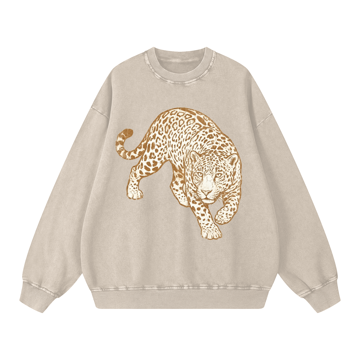 On the Prowl // Snow Washed Oversized Sweatshirt