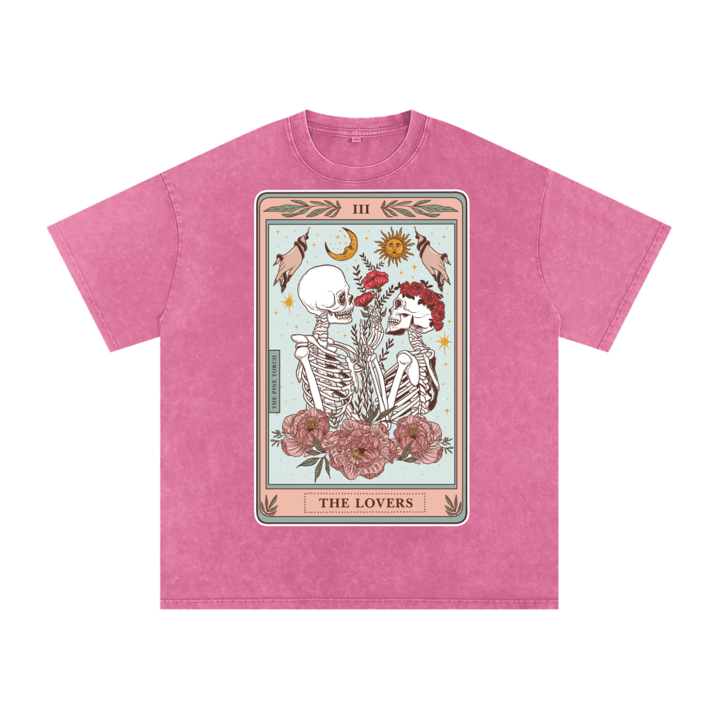 The Lovers // Snow Washed Oversized Cotton T-Shirt