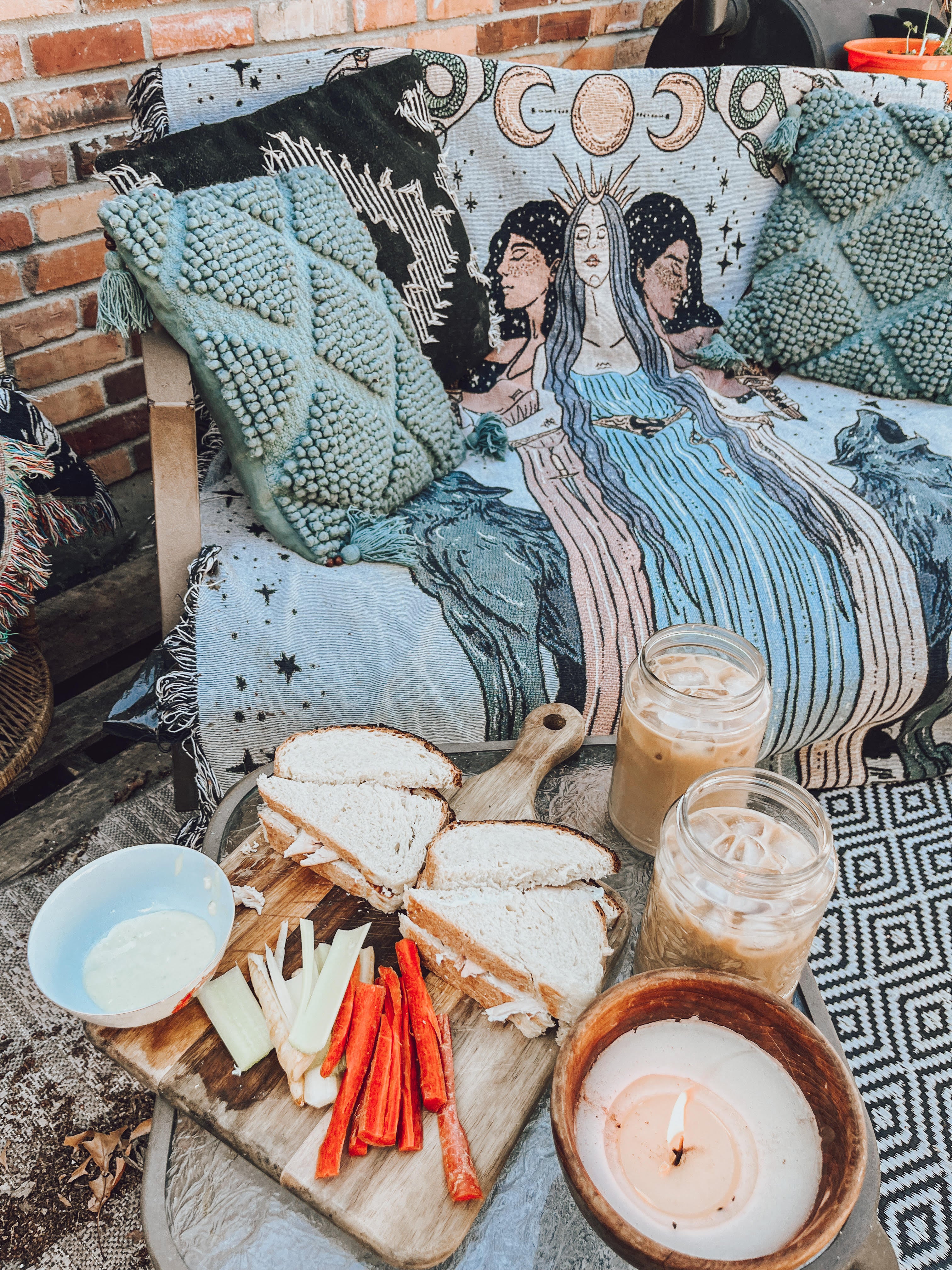 HECATE // WOVEN FRINGE BLANKET